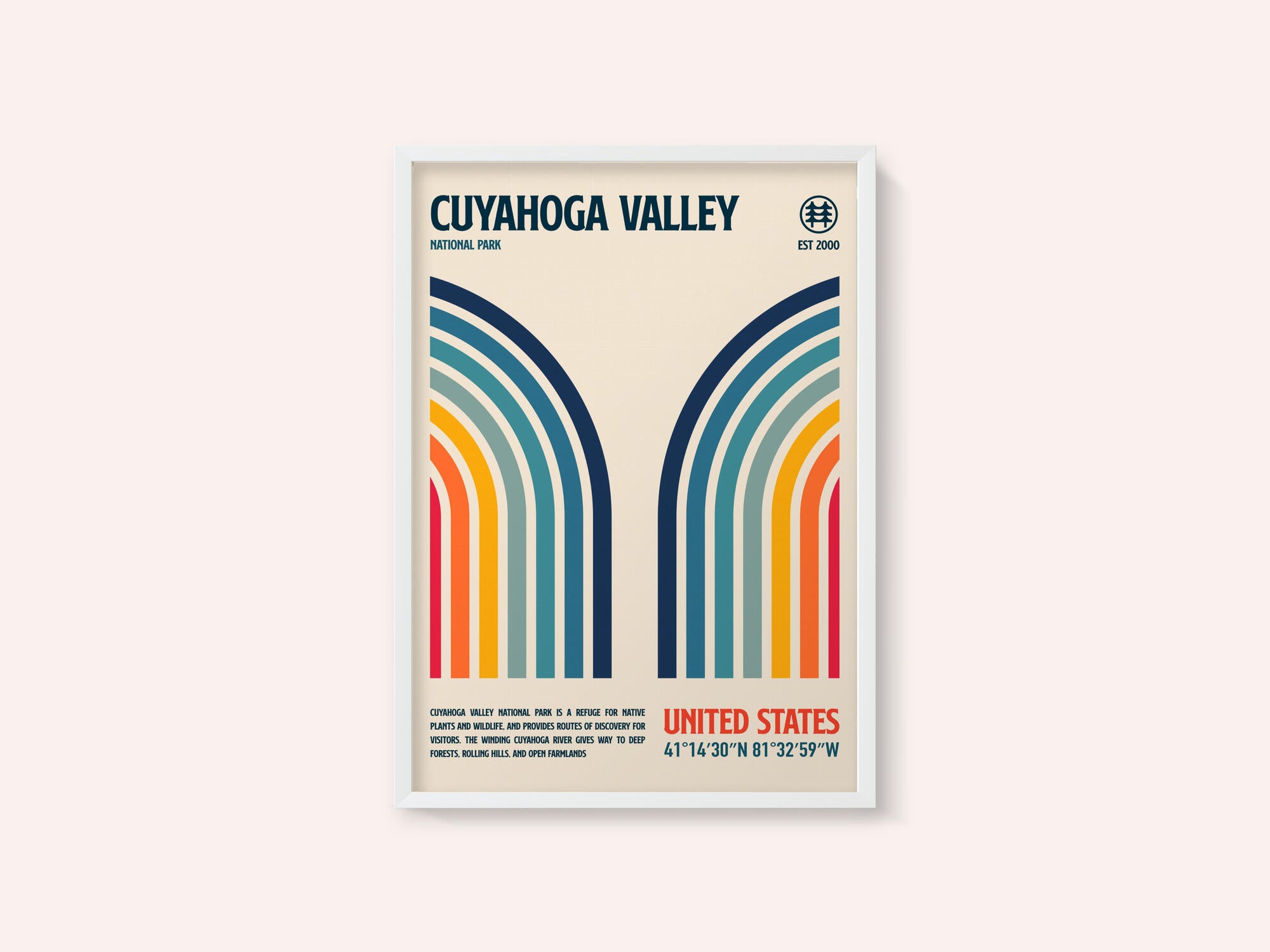 Cuyahoga National Park Travel Poster