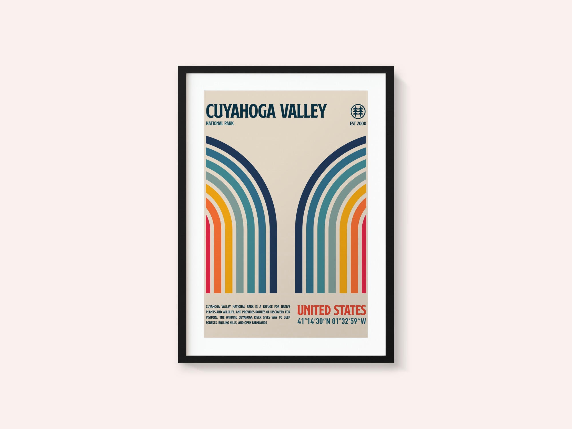 Cuyahoga National Park Travel Poster