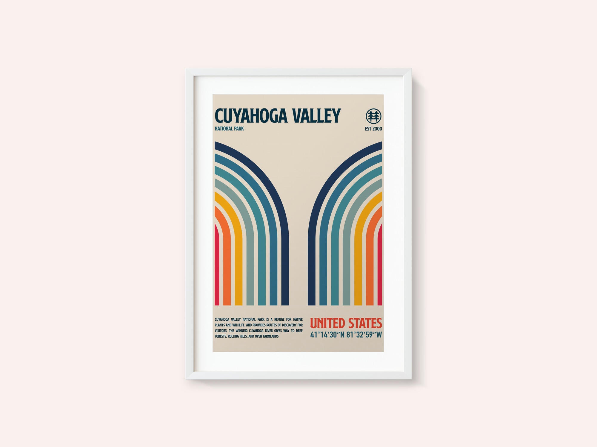 Cuyahoga National Park Travel Poster
