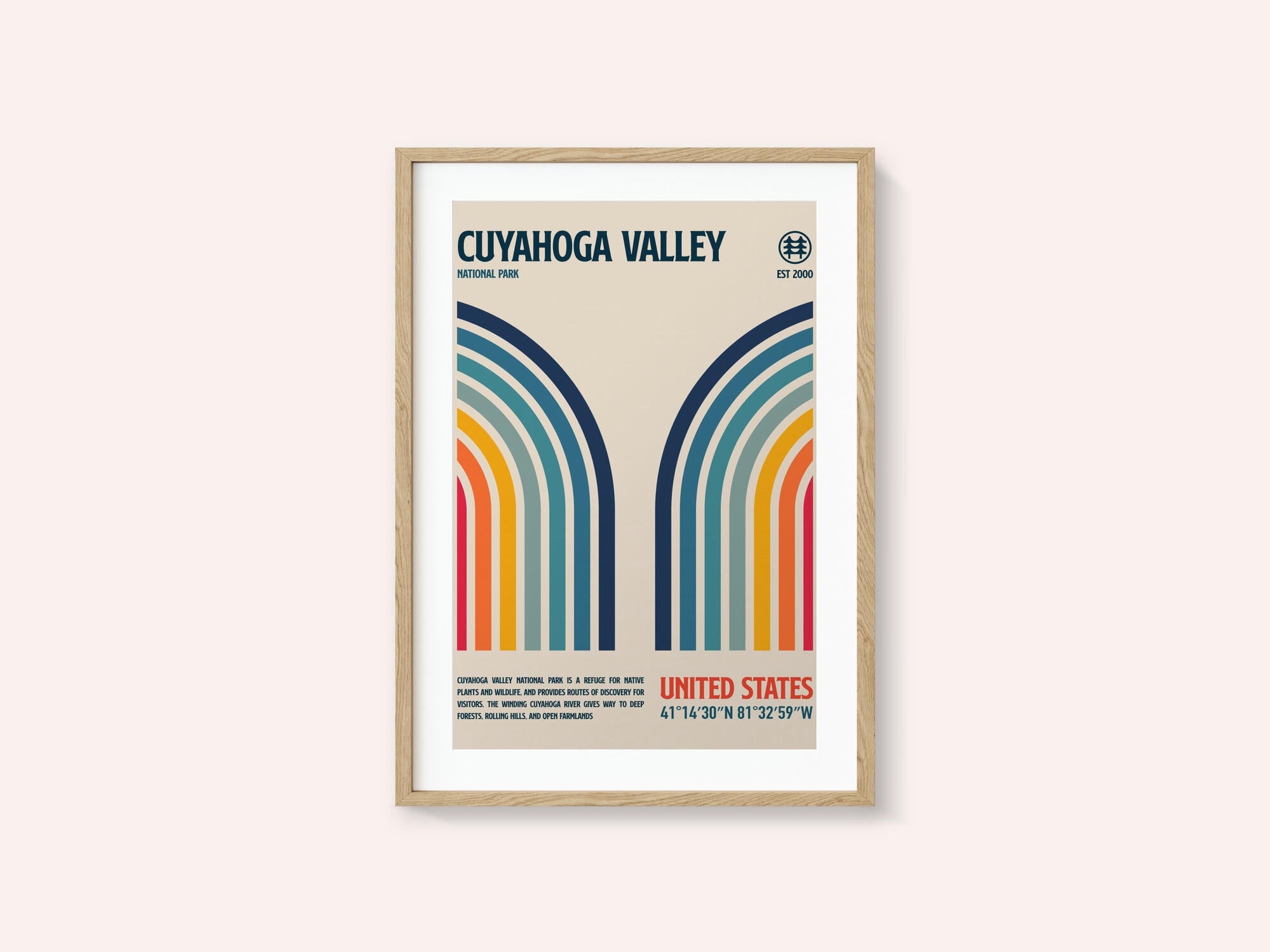 Cuyahoga National Park Travel Poster
