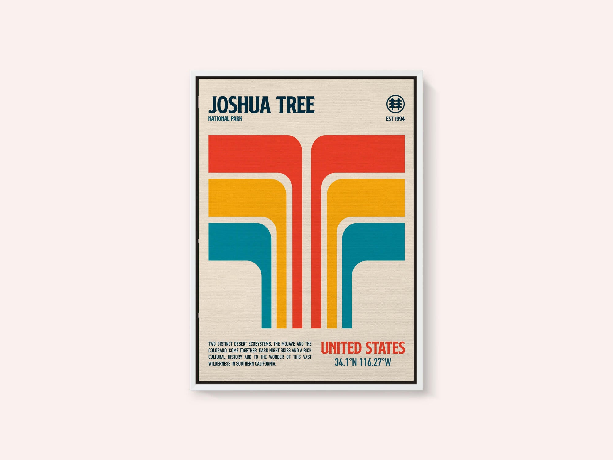 Joshua Tree National Park Travel Poster