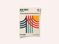 New Forest National Park Travel Poster