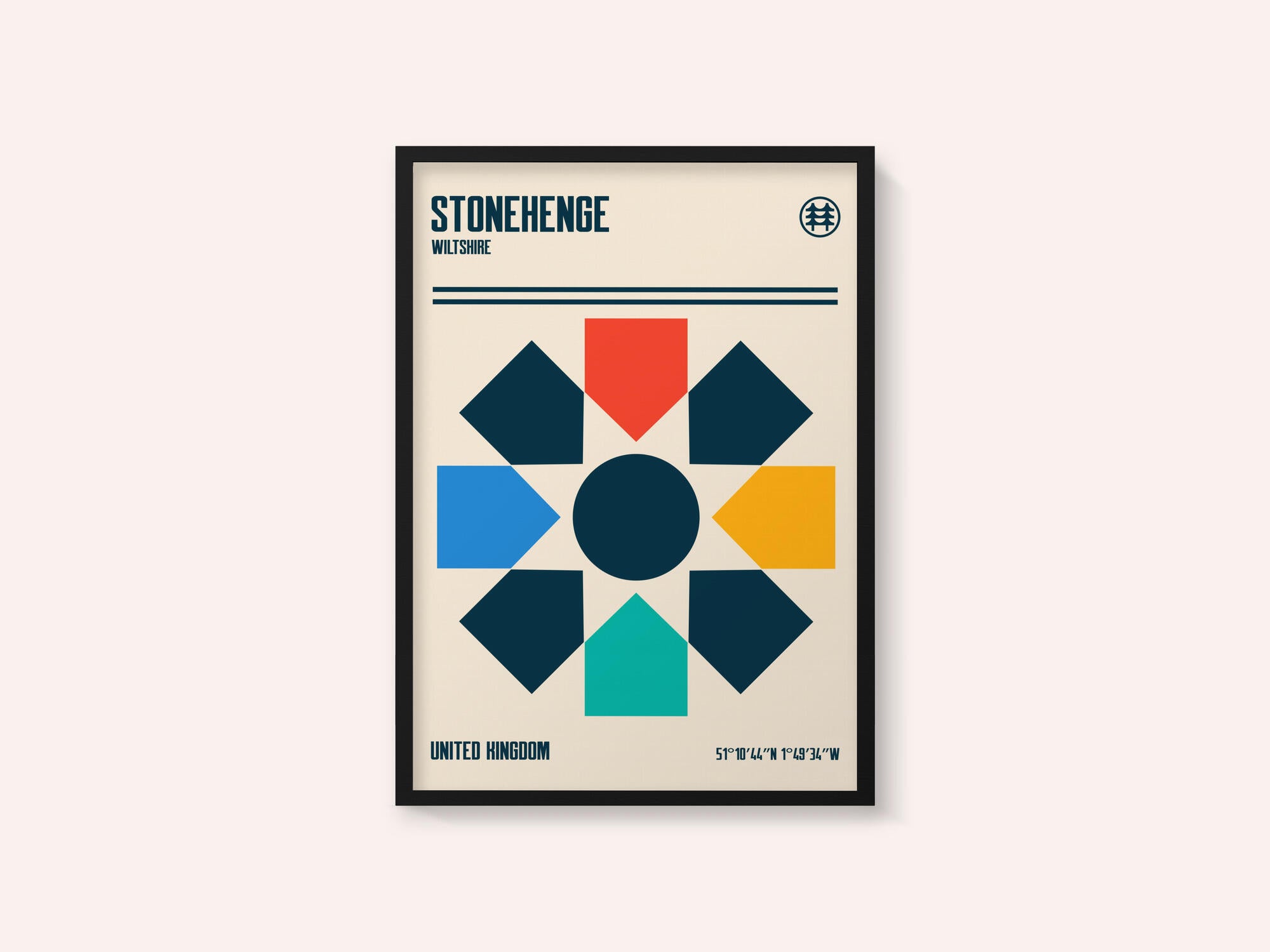 Stonehenge Travel Poster