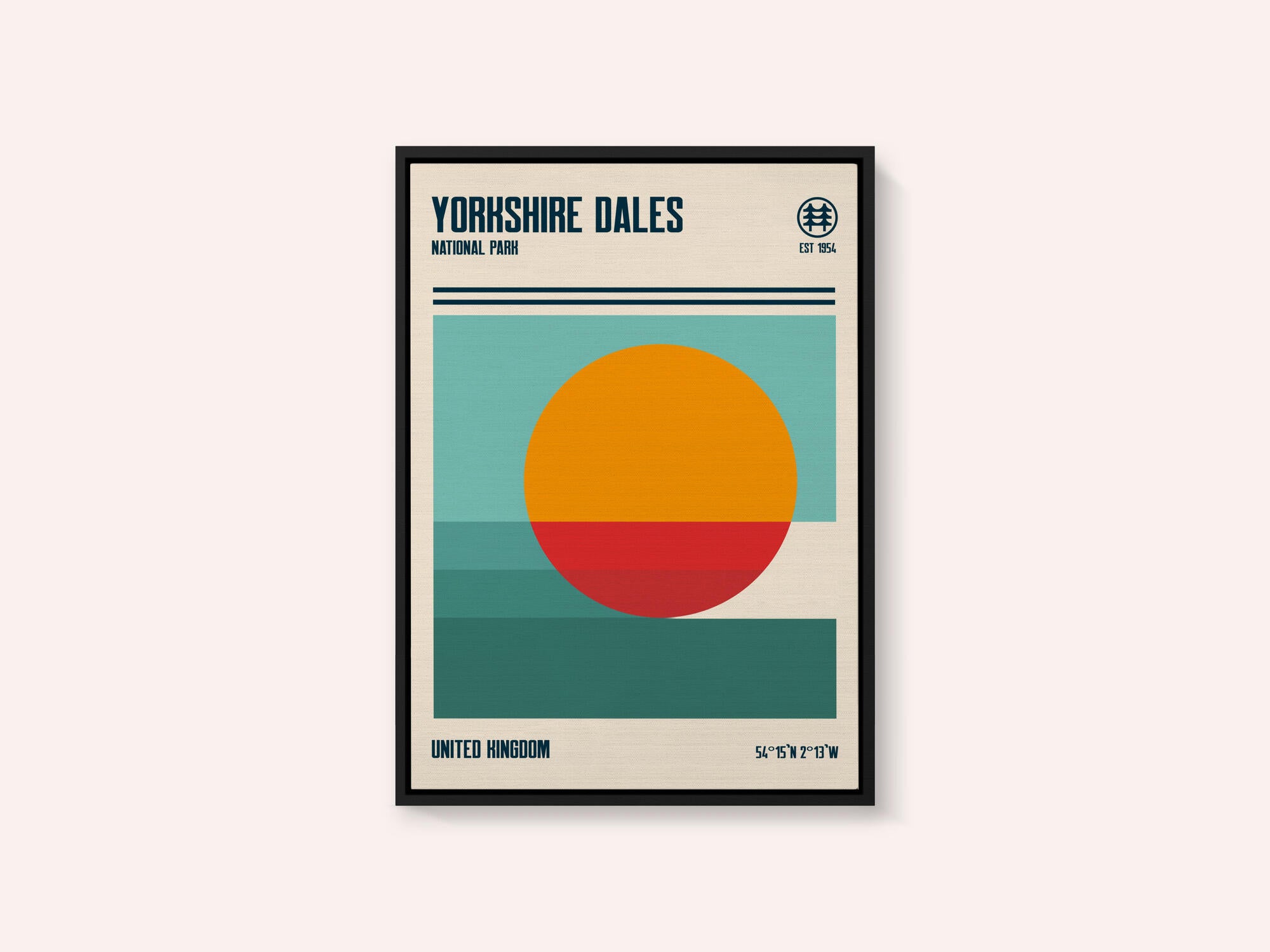 Yorkshire Dales National Park Travel Poster