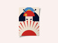 Geisha Girl Retro Minimalist Design
