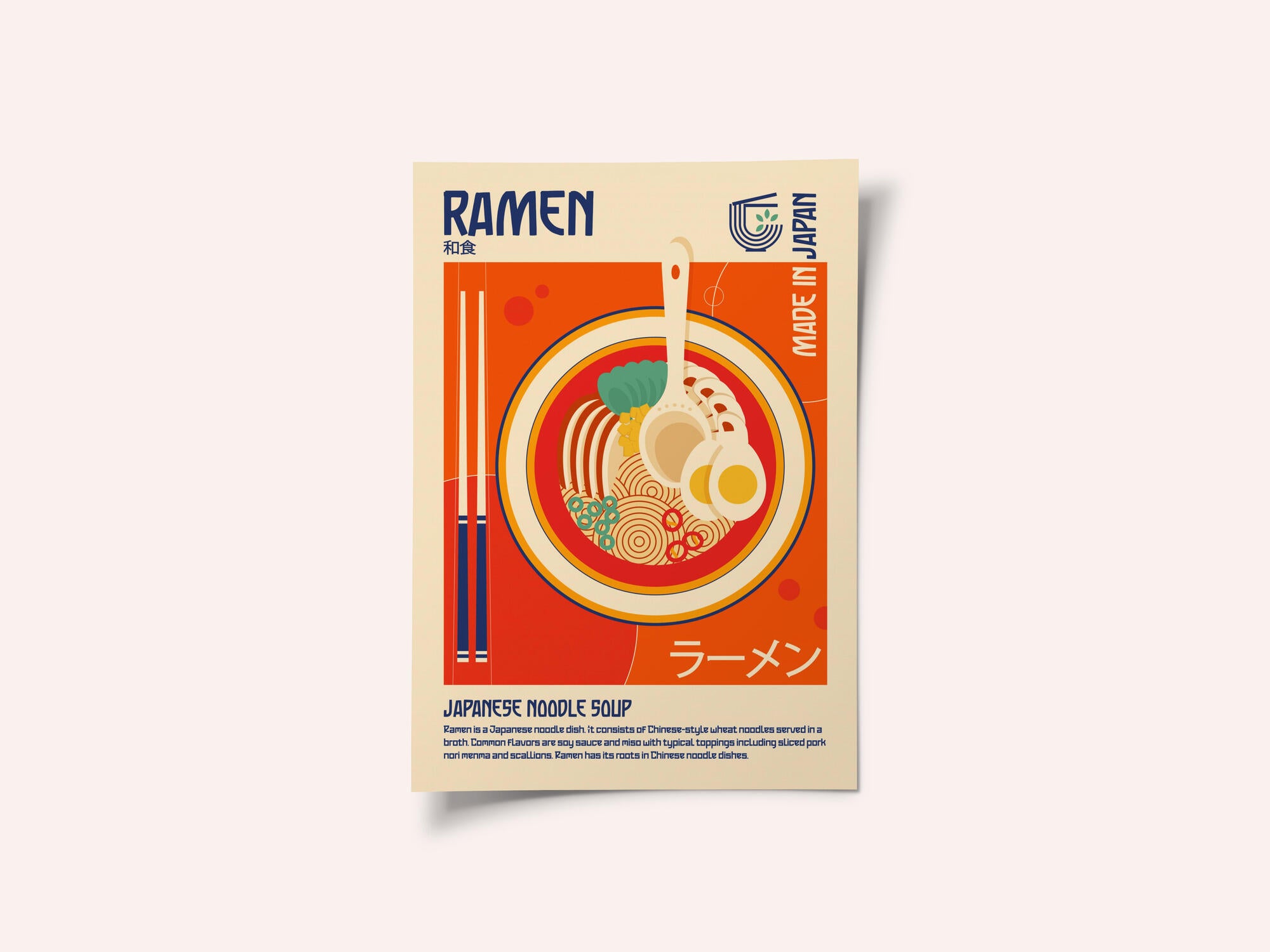 Ramen Japanese Food Print