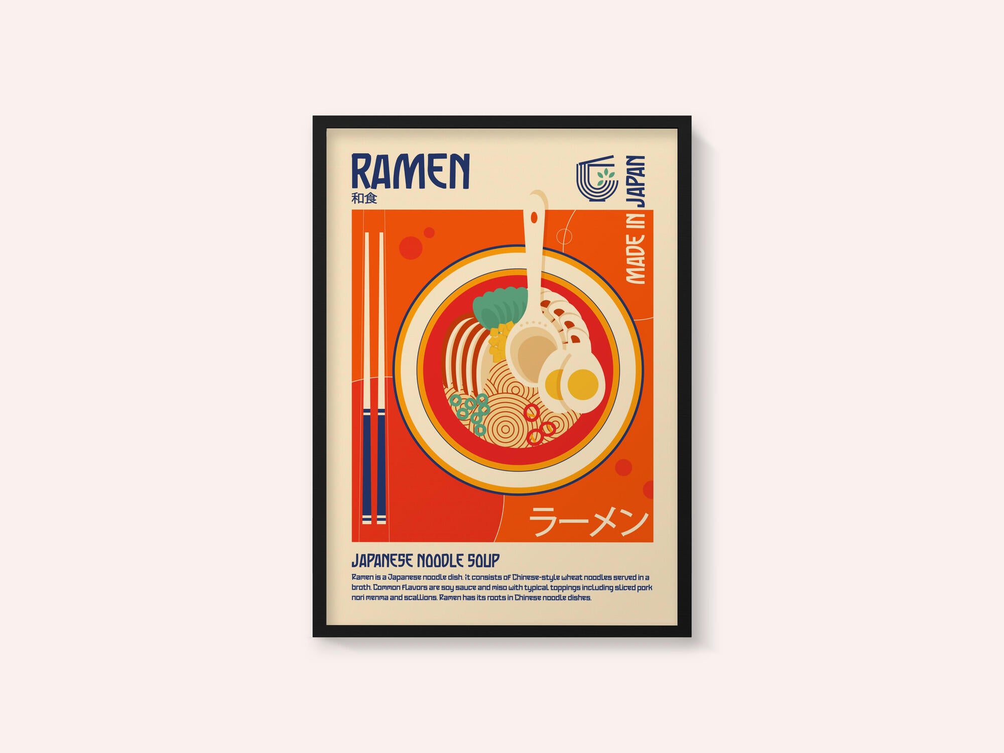 Ramen Japanese Food Print