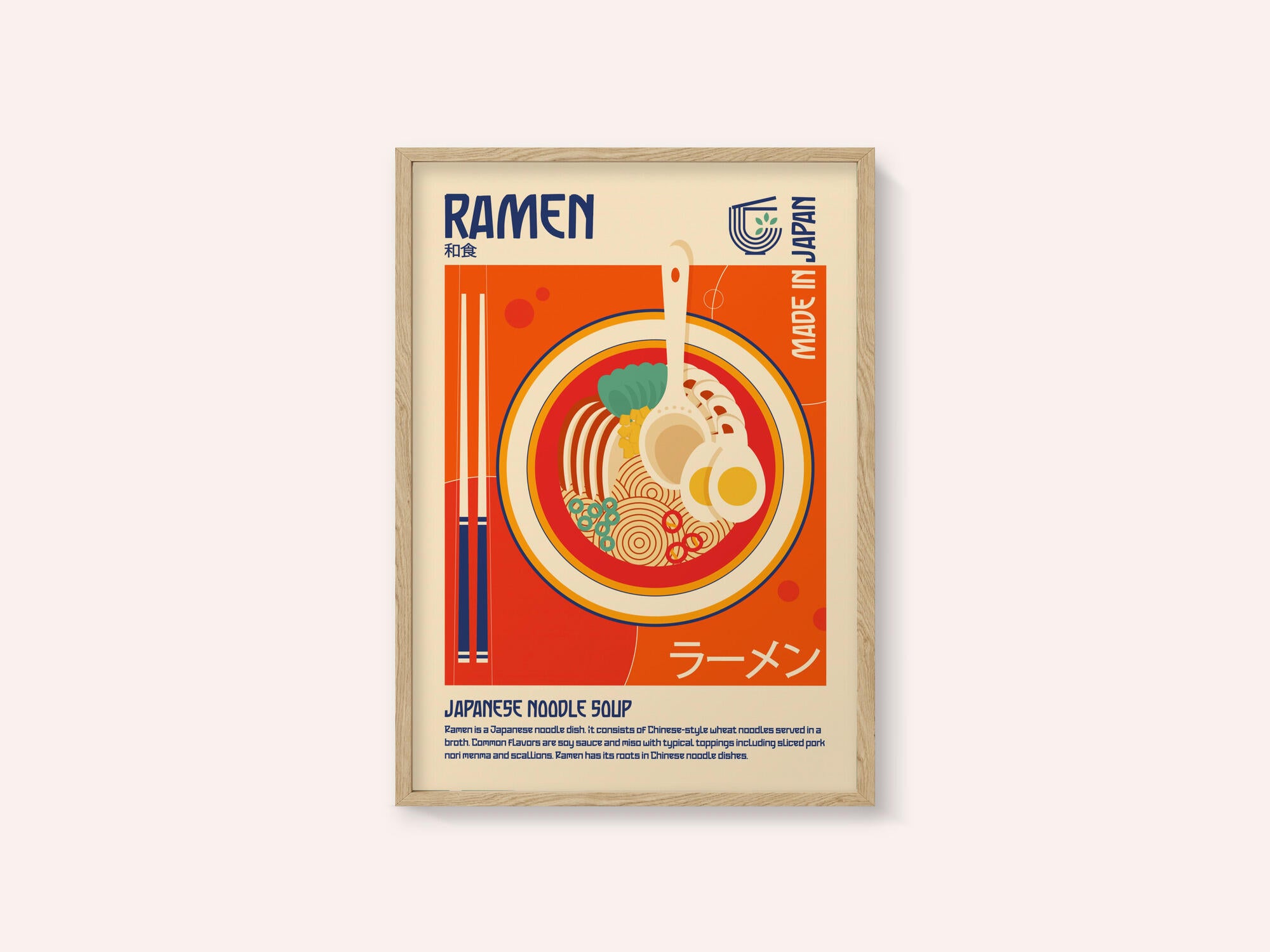Ramen Japanese Food Print