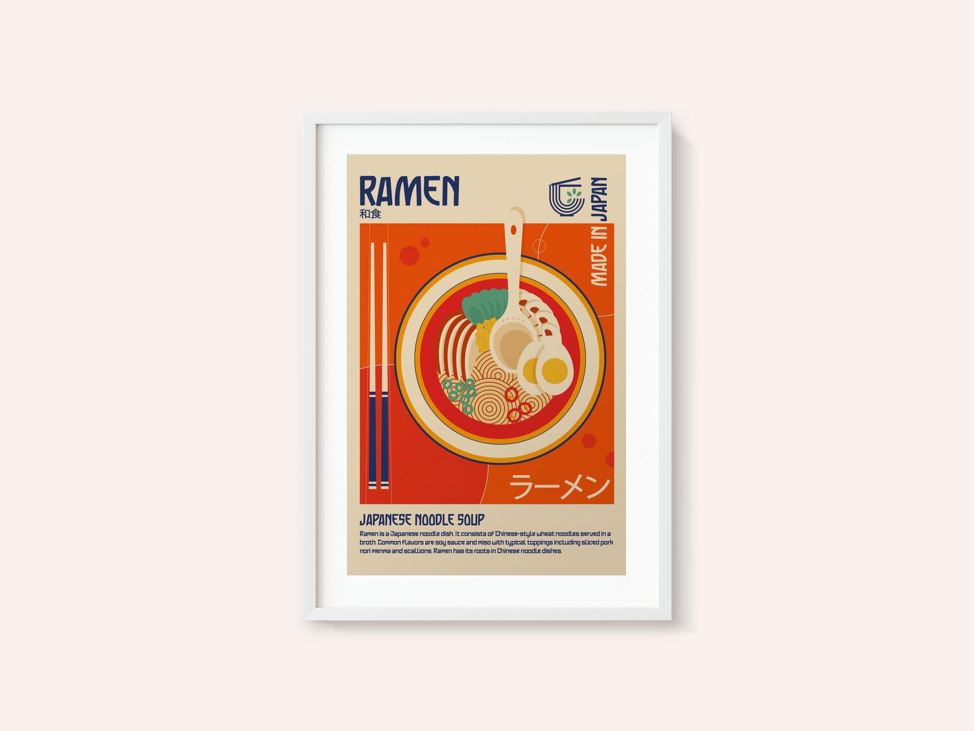 Ramen Japanese Food Print