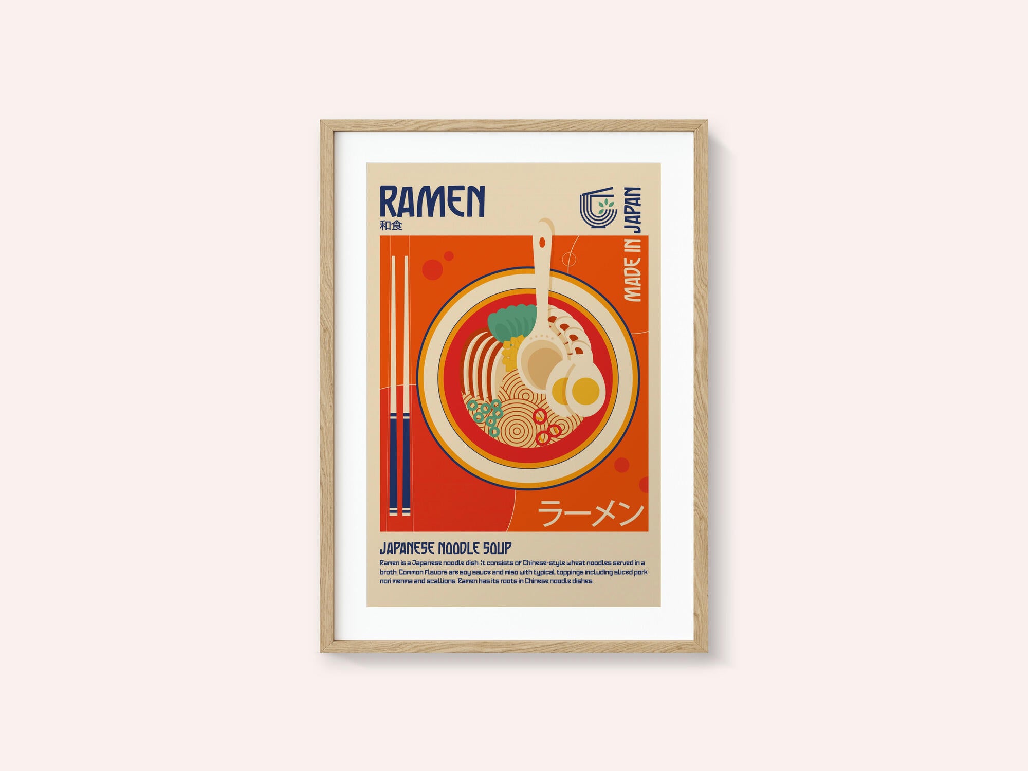 Ramen Japanese Food Print