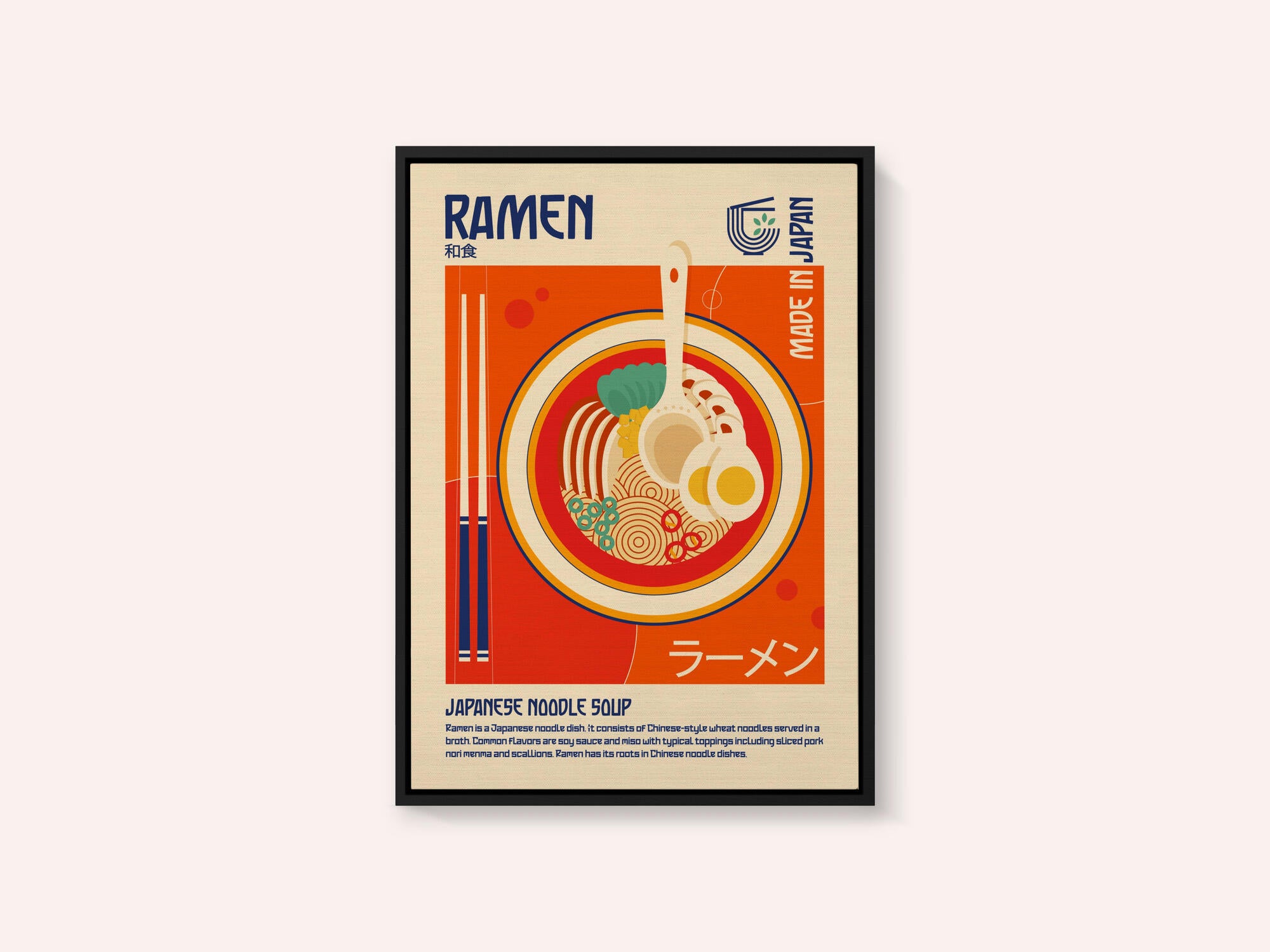 Ramen Japanese Food Print