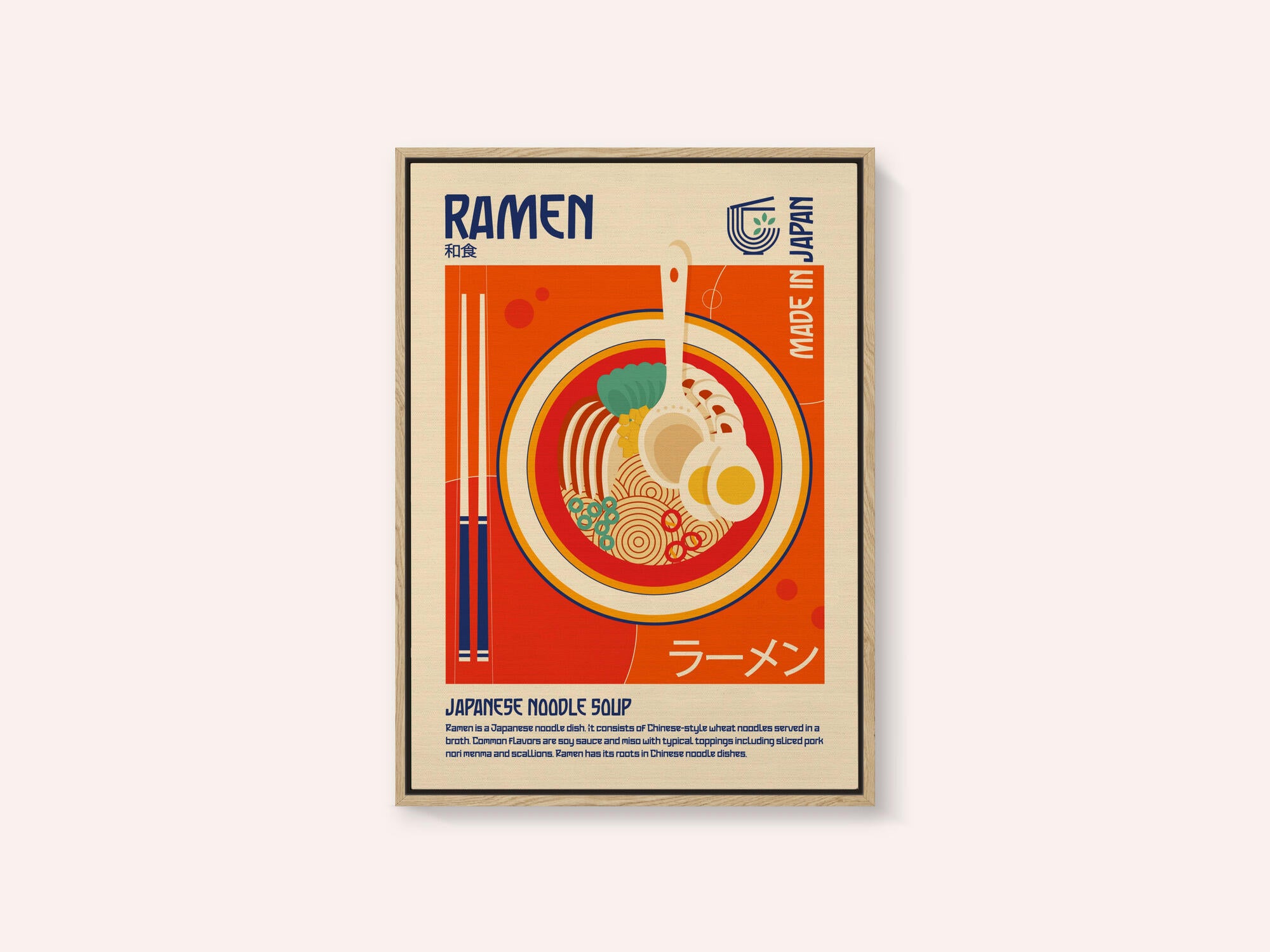 Ramen Japanese Food Print