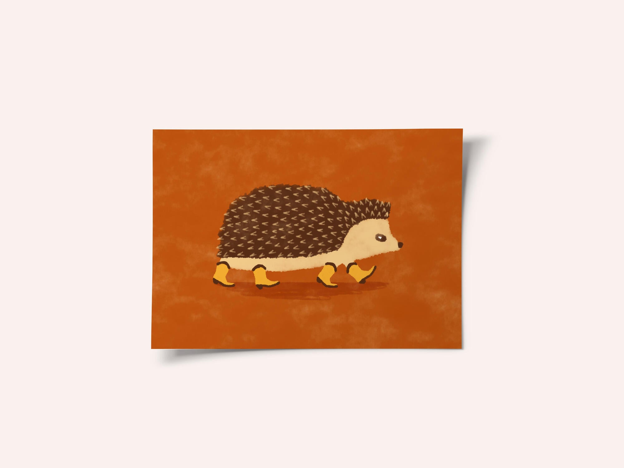 Sonny the Hedgehog Running In Cowboy Boots