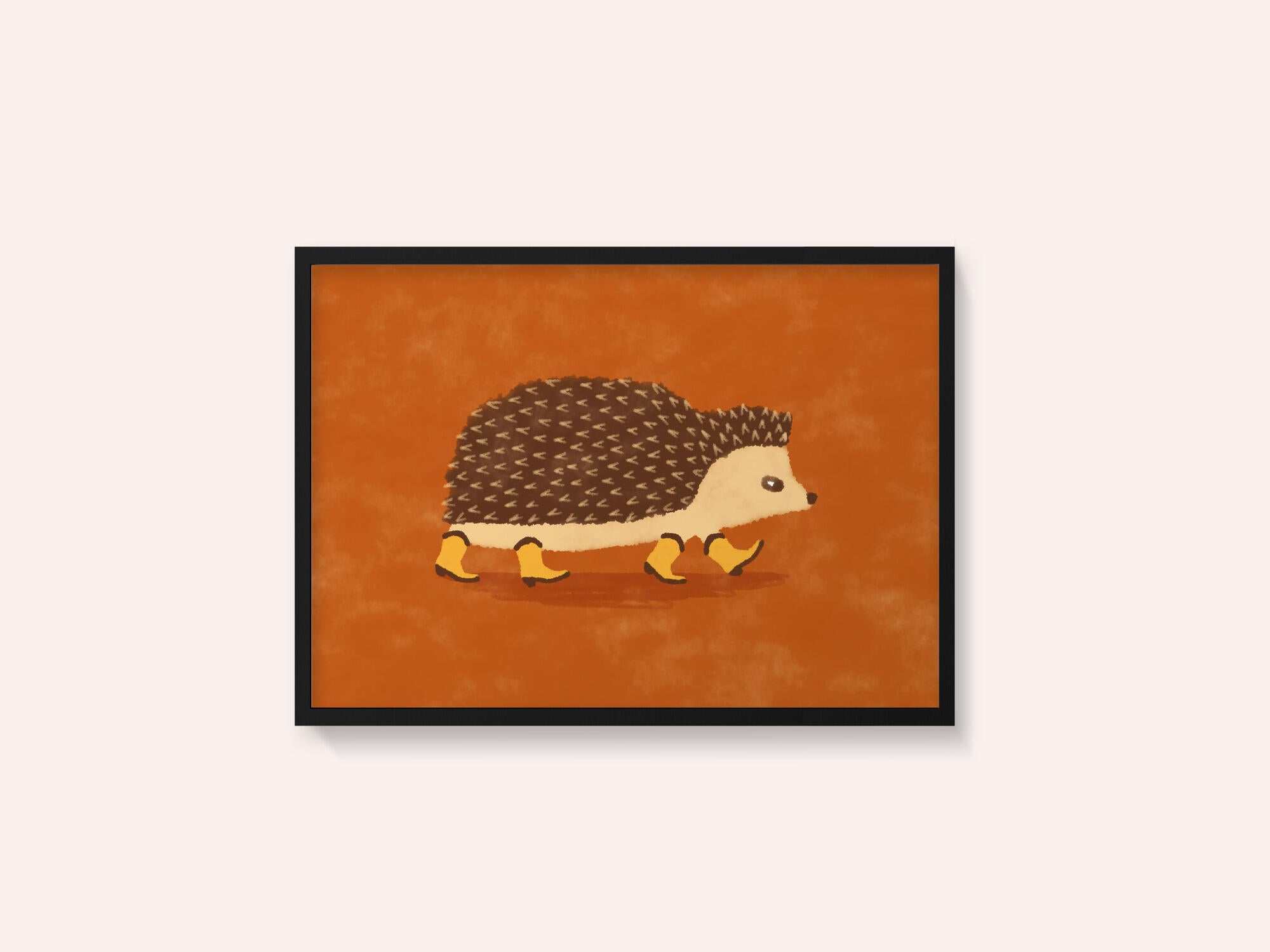 Sonny the Hedgehog Running In Cowboy Boots