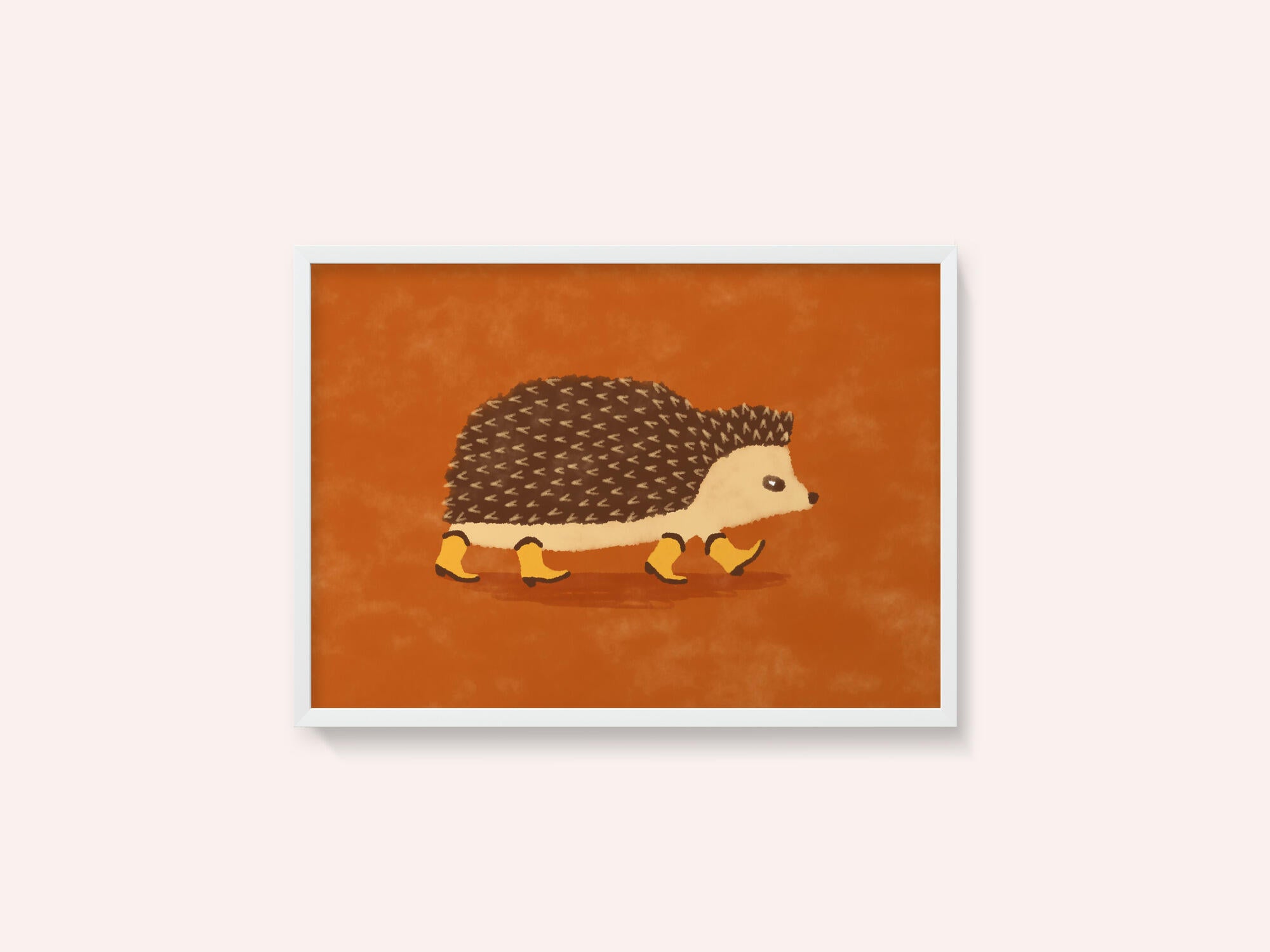 Sonny the Hedgehog Running In Cowboy Boots