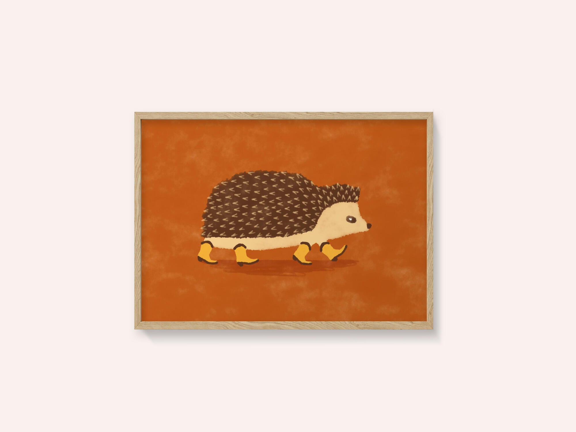 Sonny the Hedgehog Running In Cowboy Boots