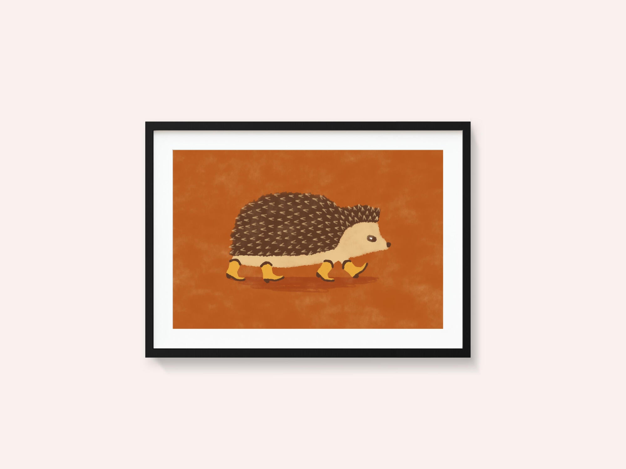 Sonny the Hedgehog Running In Cowboy Boots