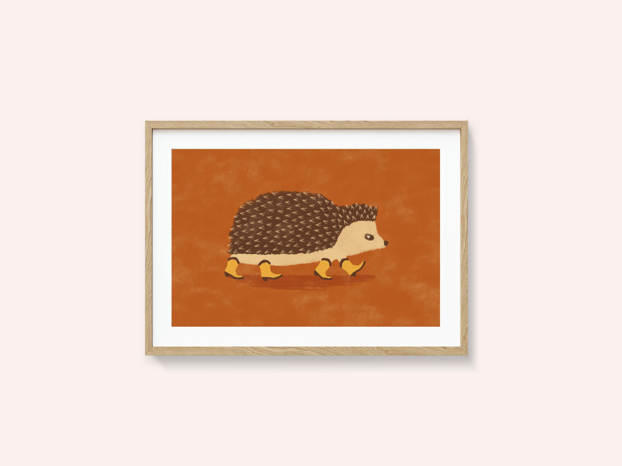 Sonny the Hedgehog Running In Cowboy Boots