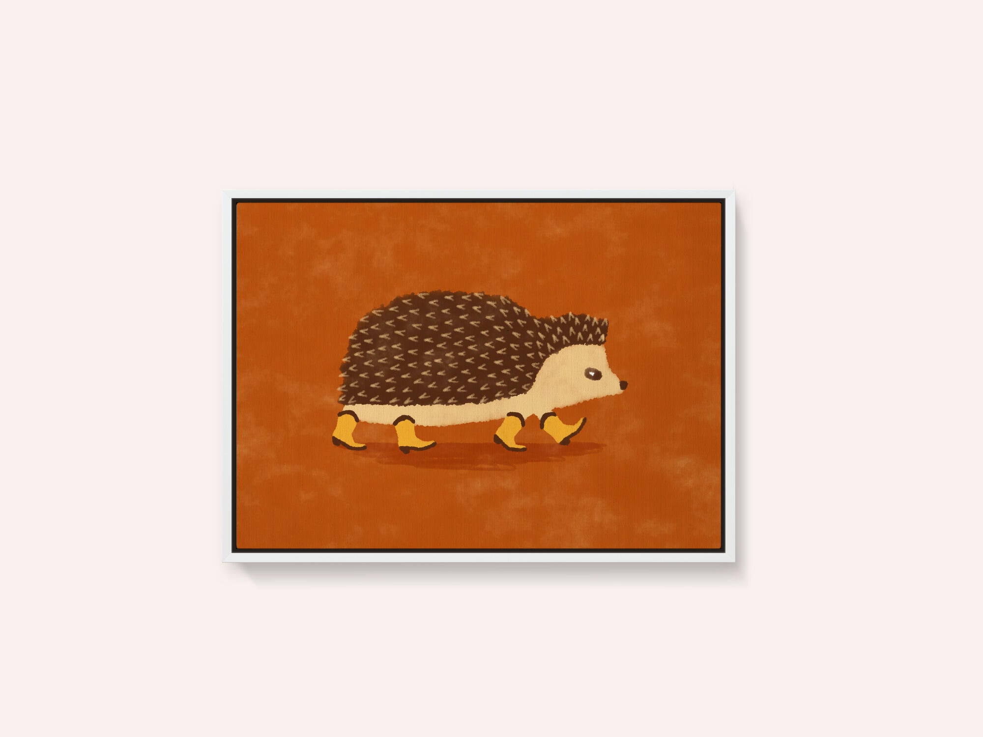 Sonny the Hedgehog Running In Cowboy Boots