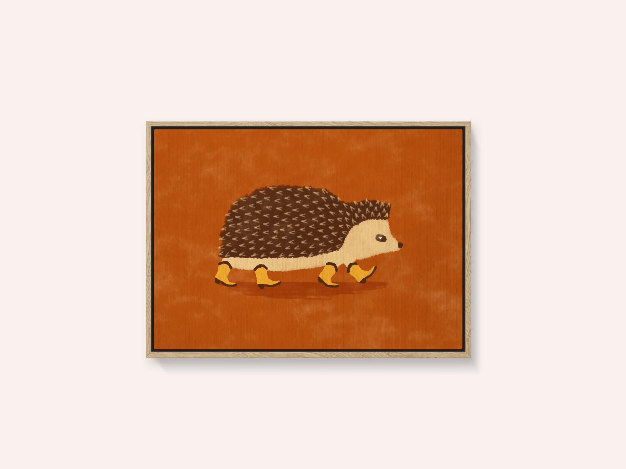 Sonny the Hedgehog Running In Cowboy Boots
