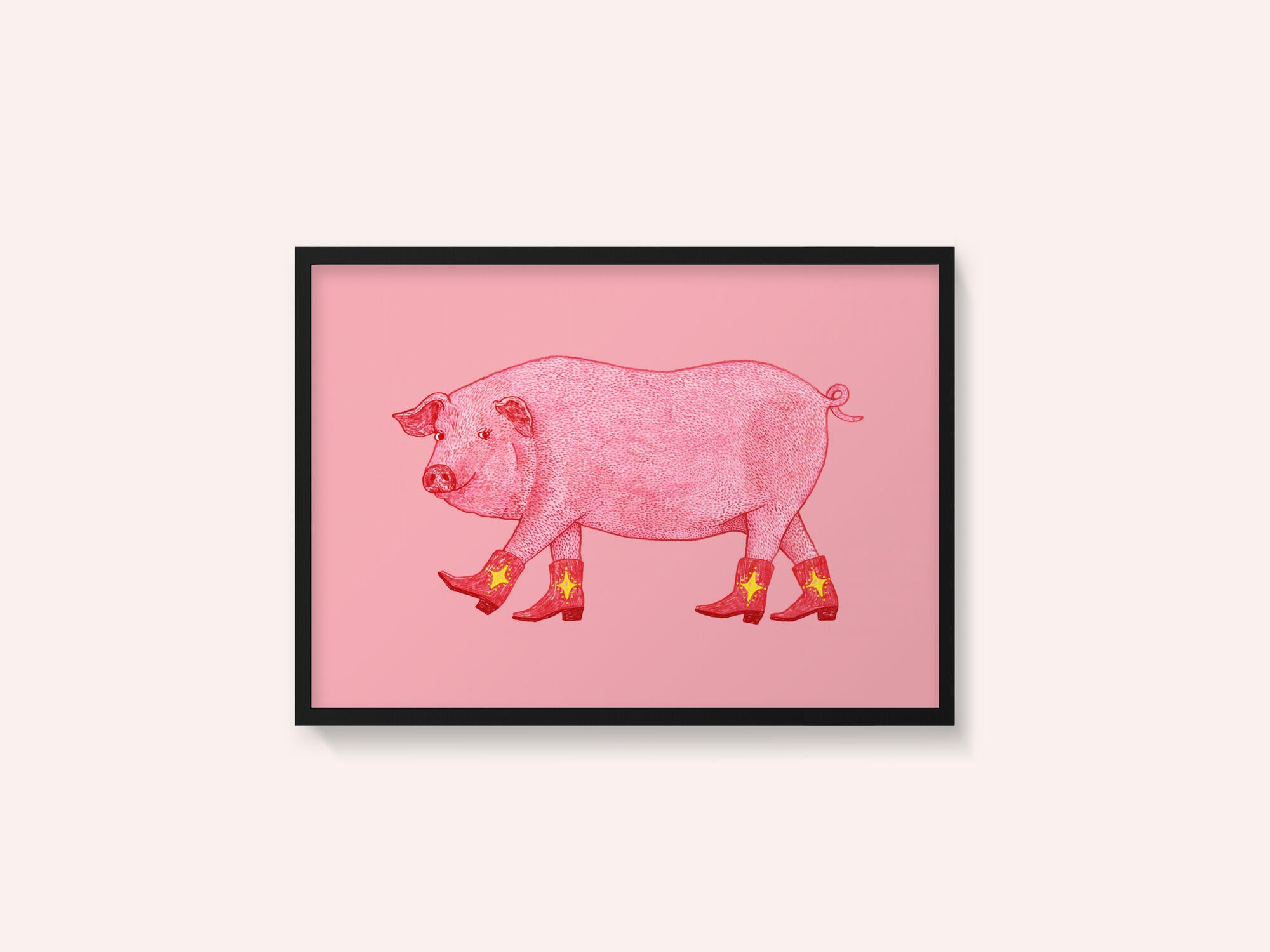 Marjorie the Cowgirl Pig