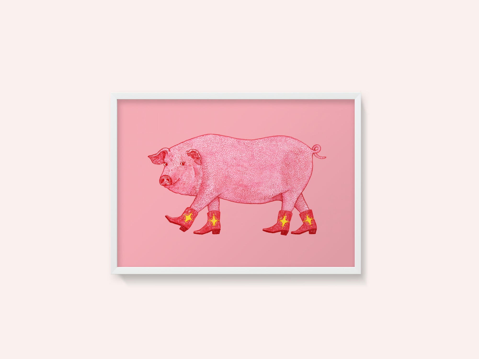 Marjorie the Cowgirl Pig