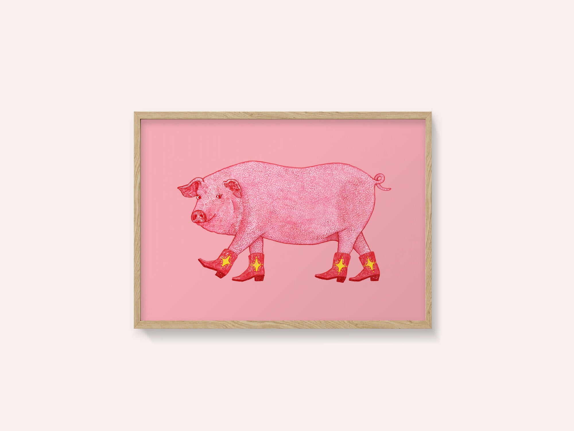 Marjorie the Cowgirl Pig