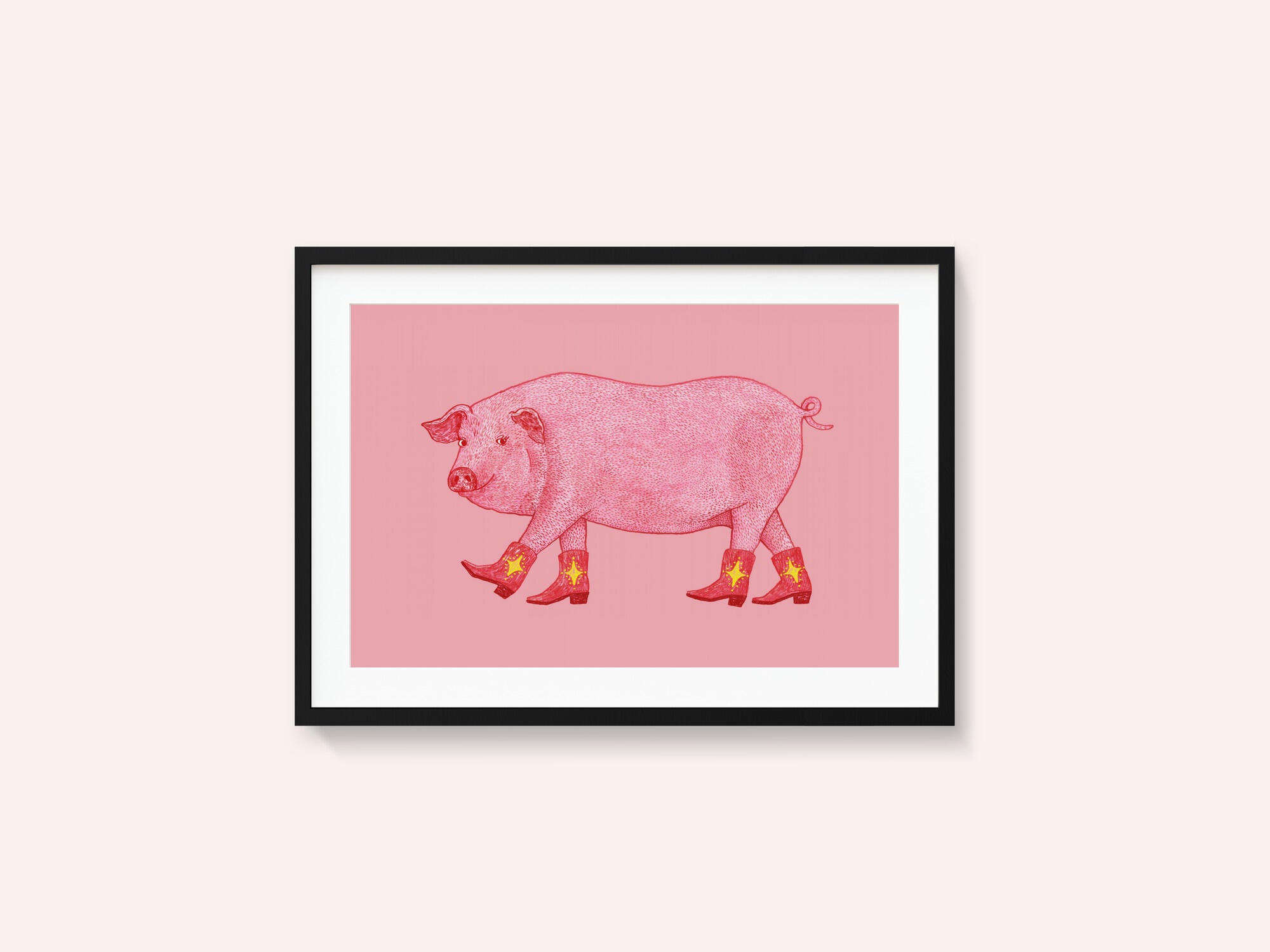 Marjorie the Cowgirl Pig