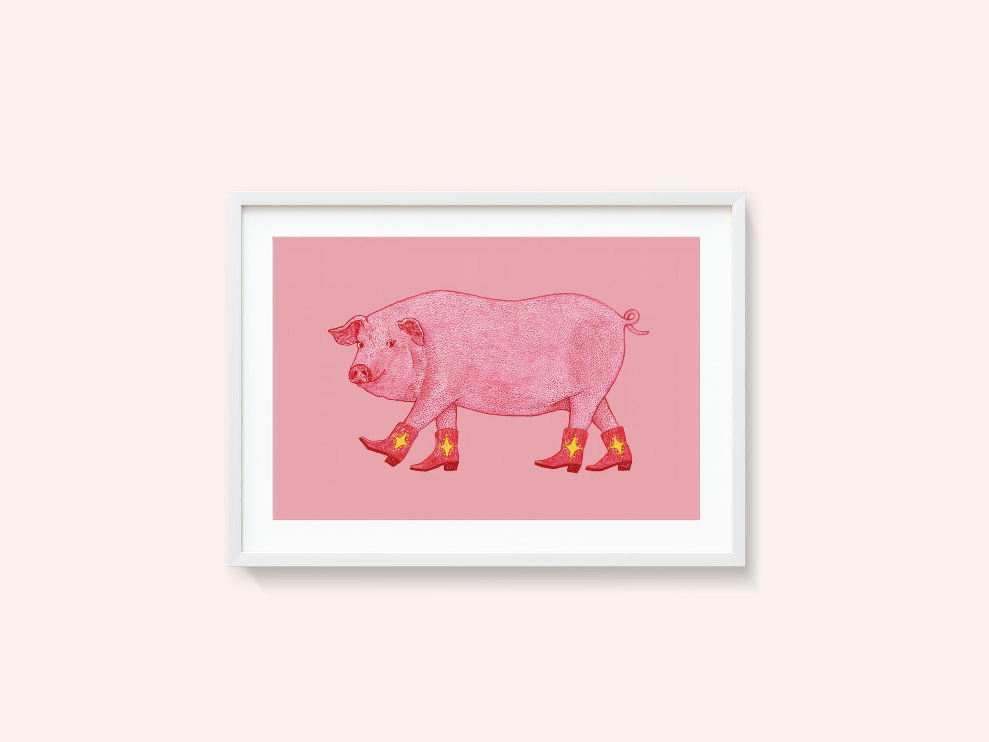 Marjorie the Cowgirl Pig