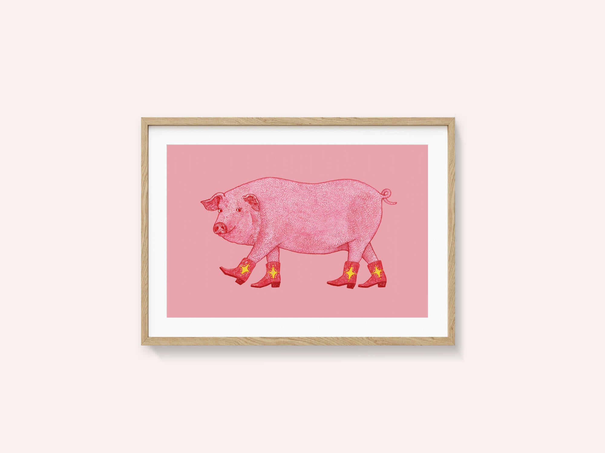 Marjorie the Cowgirl Pig