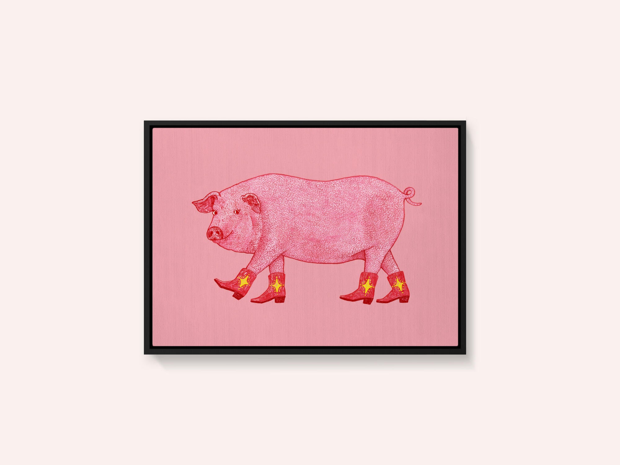 Marjorie the Cowgirl Pig
