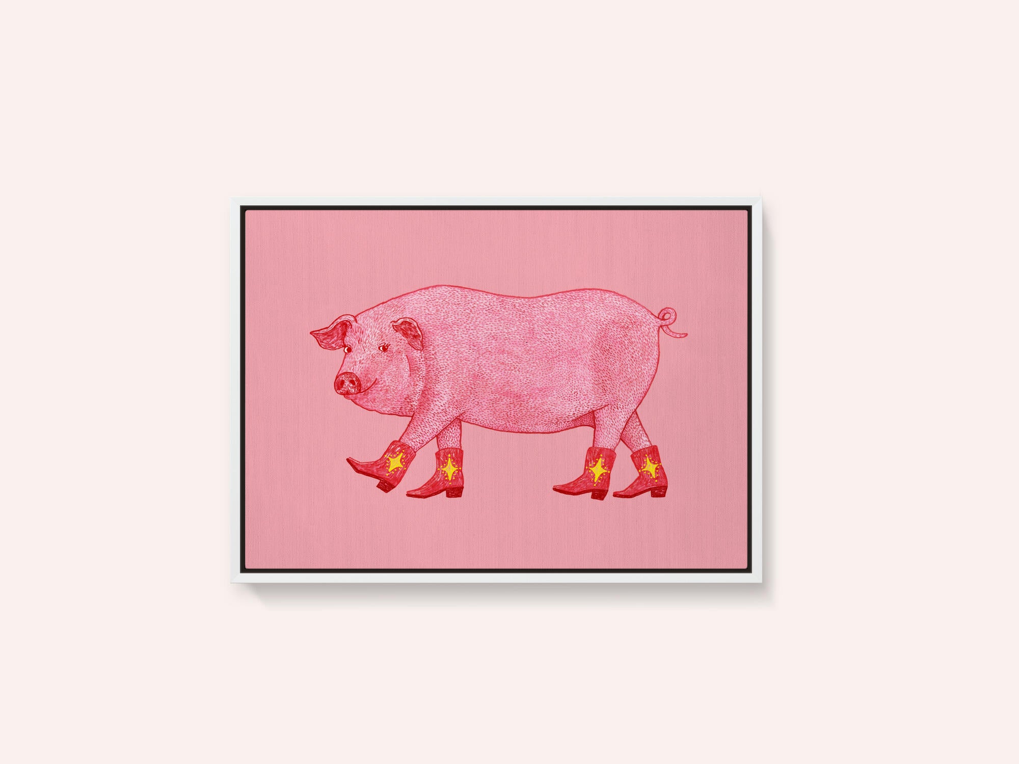 Marjorie the Cowgirl Pig