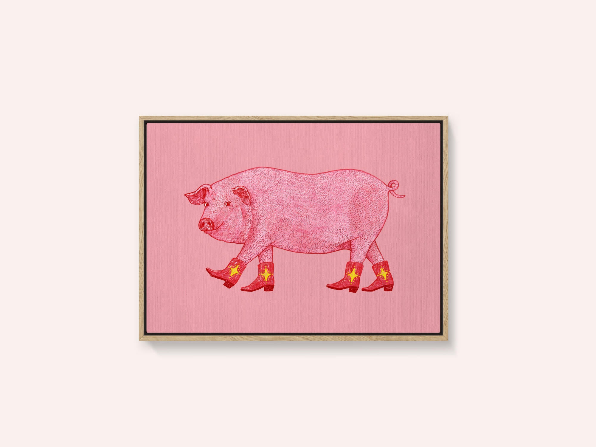 Marjorie the Cowgirl Pig