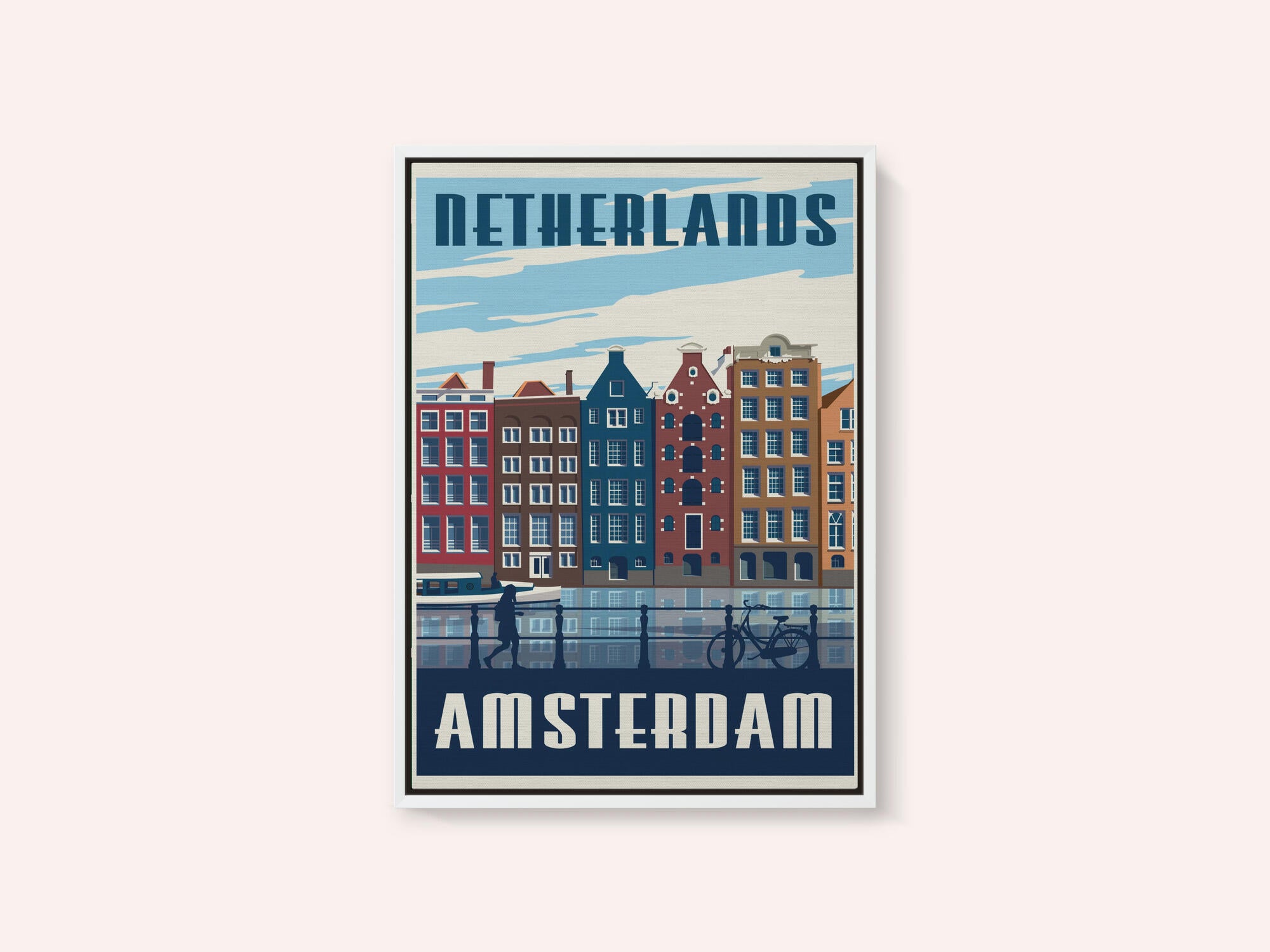 Amsterdam Travel Print