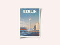 Berlin Cityscape Travel Print