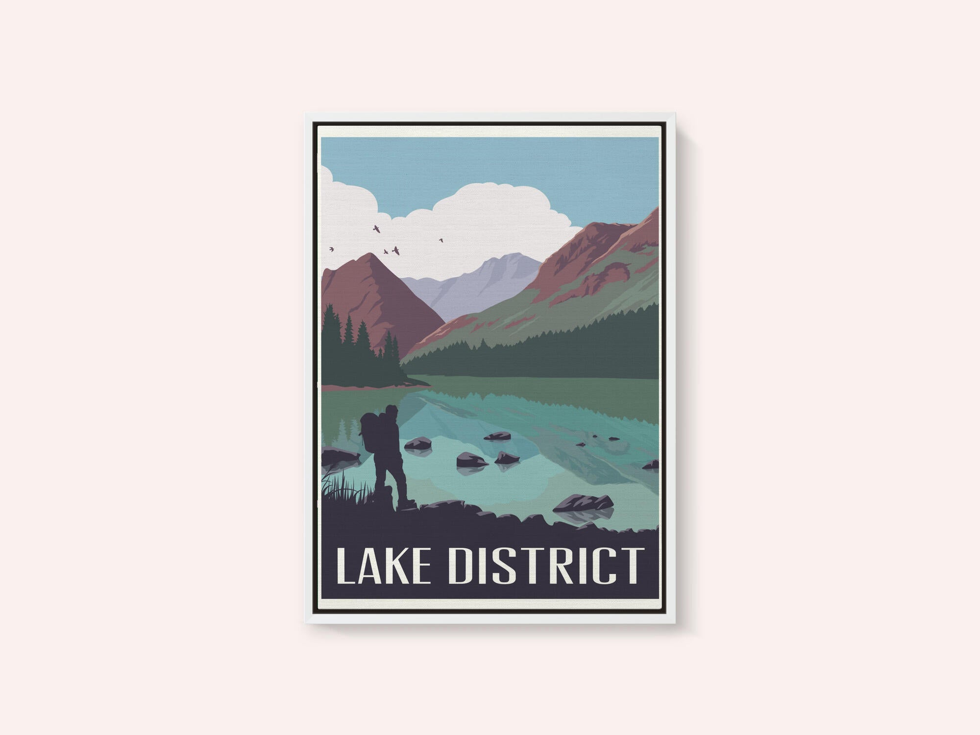 Lake District Travel Print