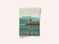 Loch Ness Travel Print