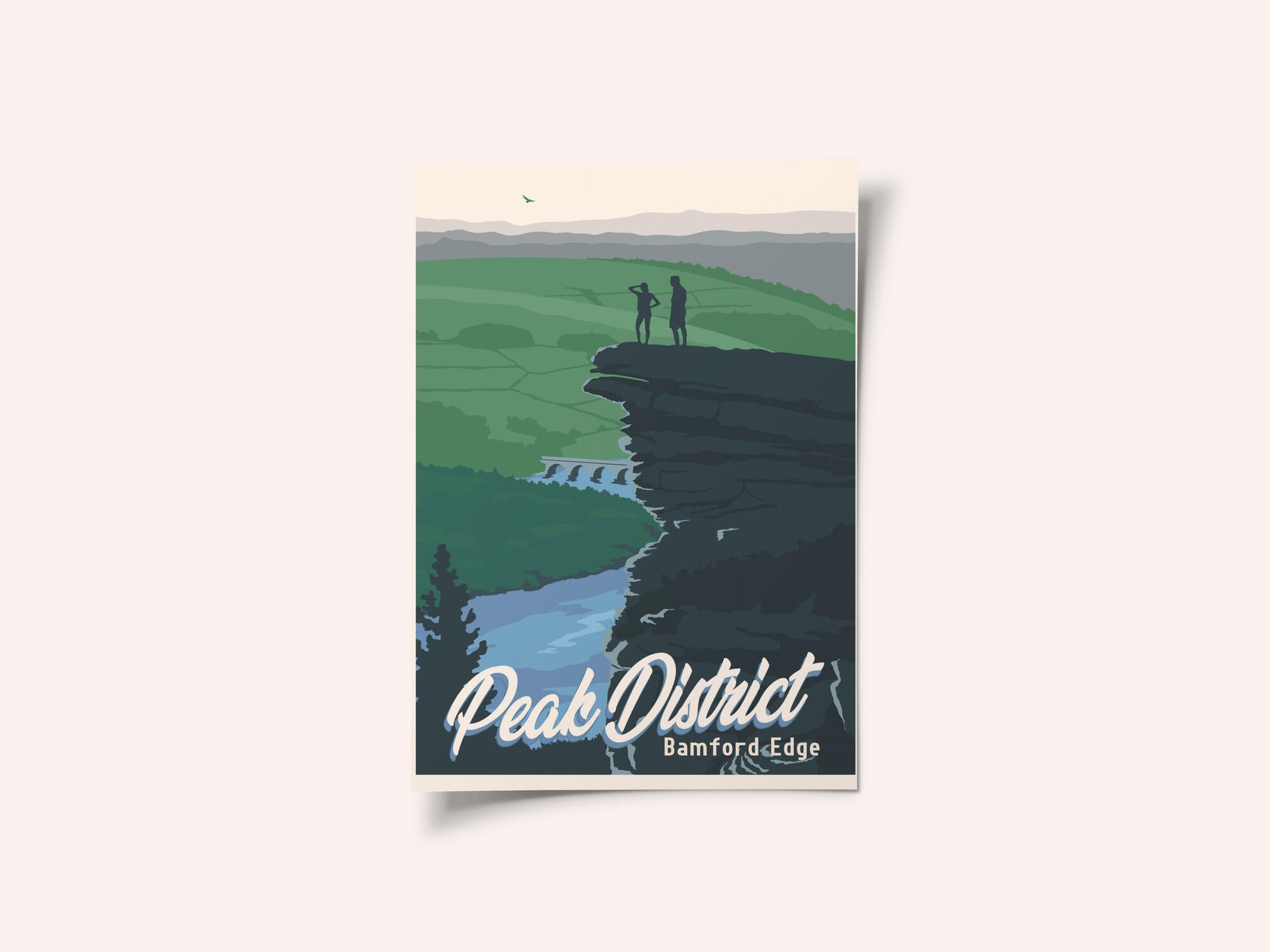 Peak District National Park Travel Print