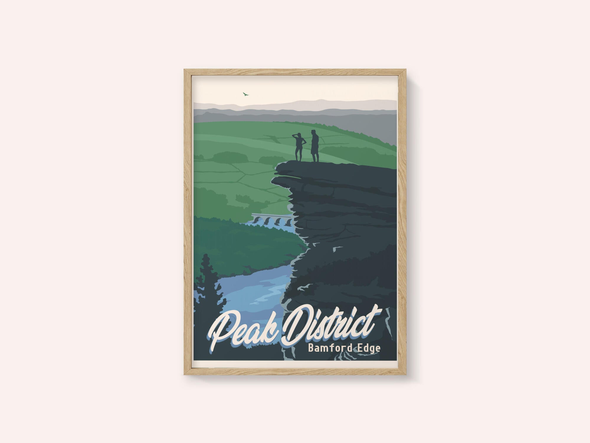 Peak District National Park Travel Print