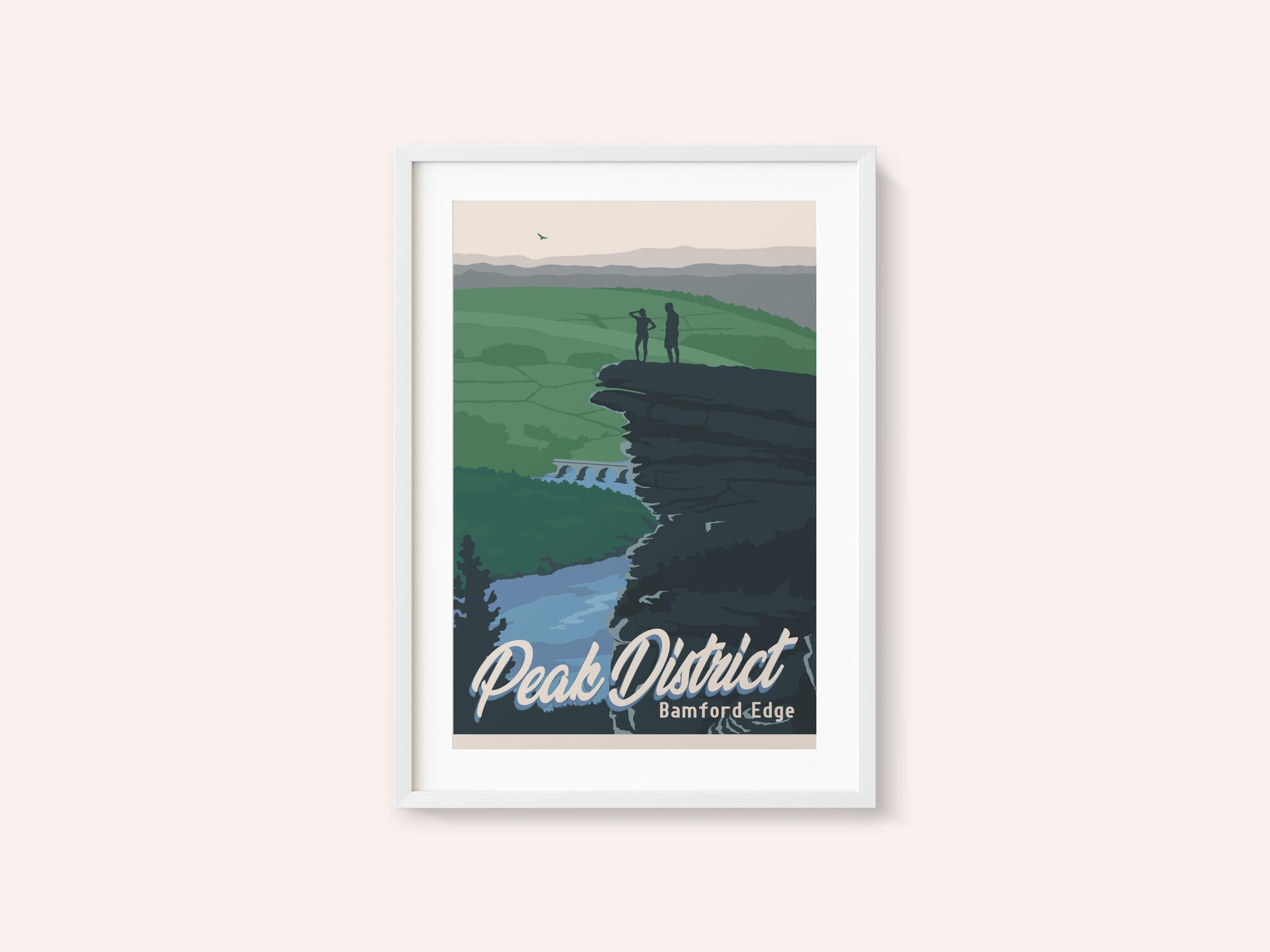 Peak District National Park Travel Print