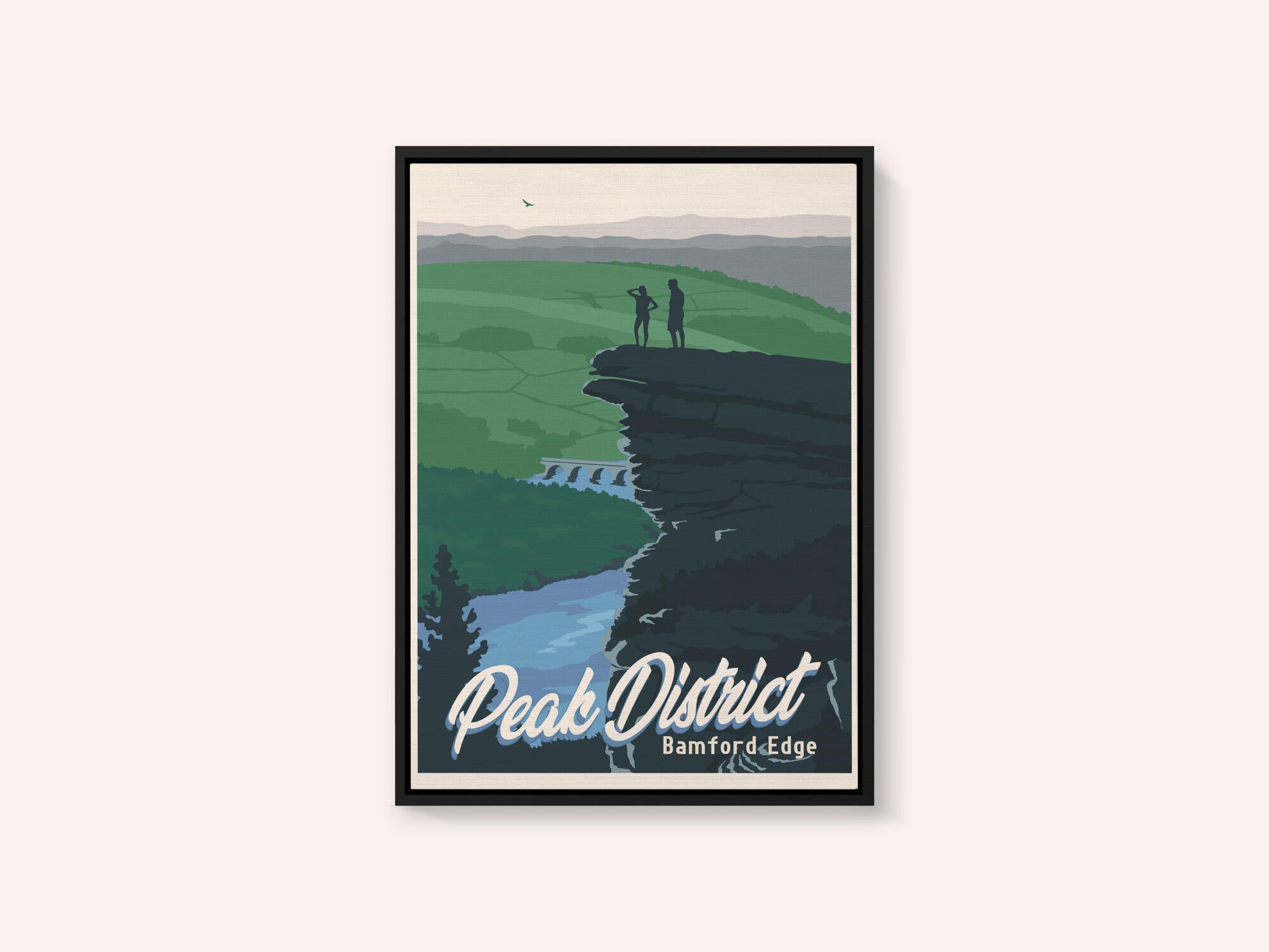 Peak District National Park Travel Print