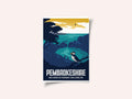 Pembrokeshire Travel Print