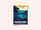 Pembrokeshire Travel Print