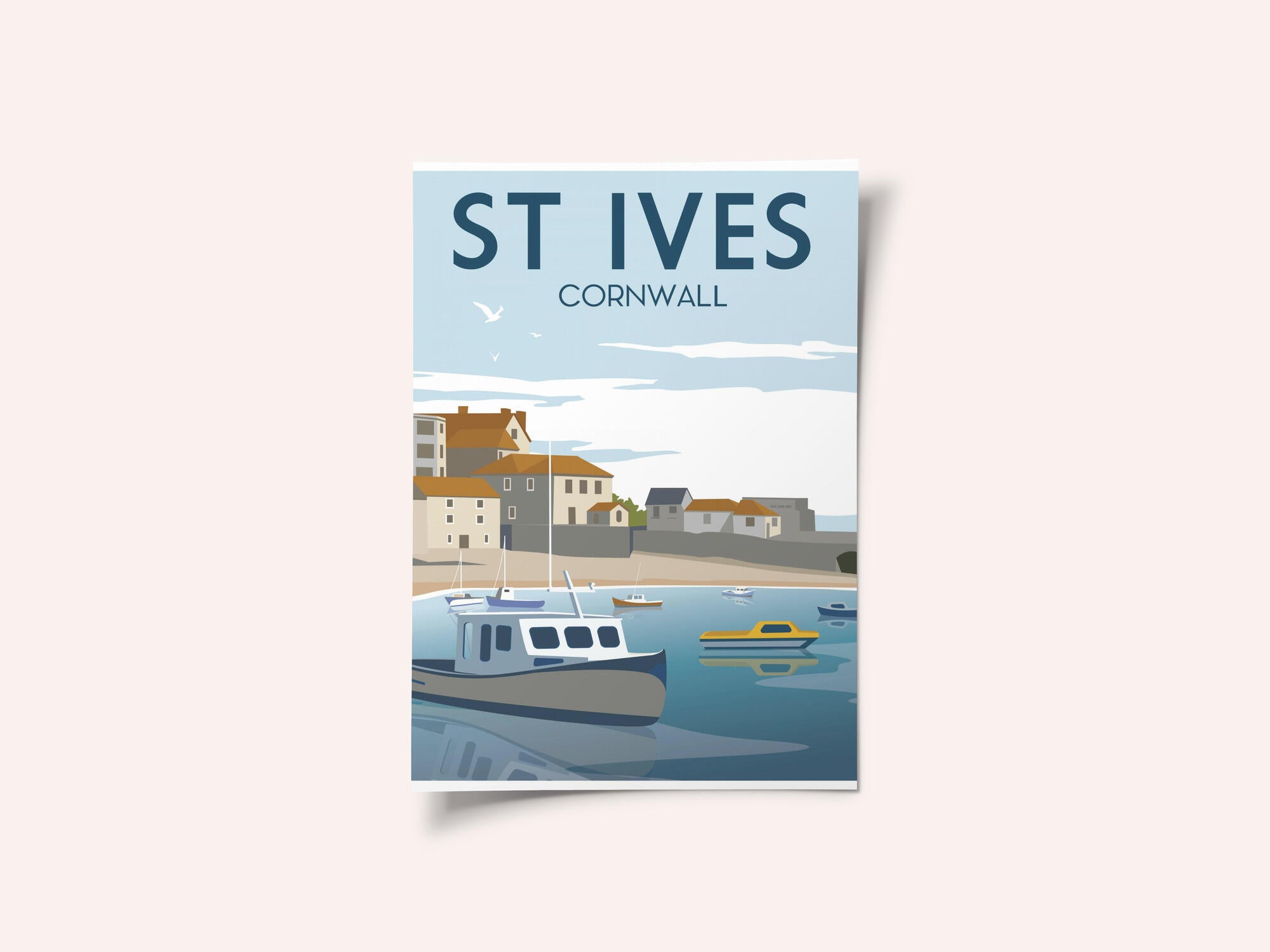 St Ives Travel Print