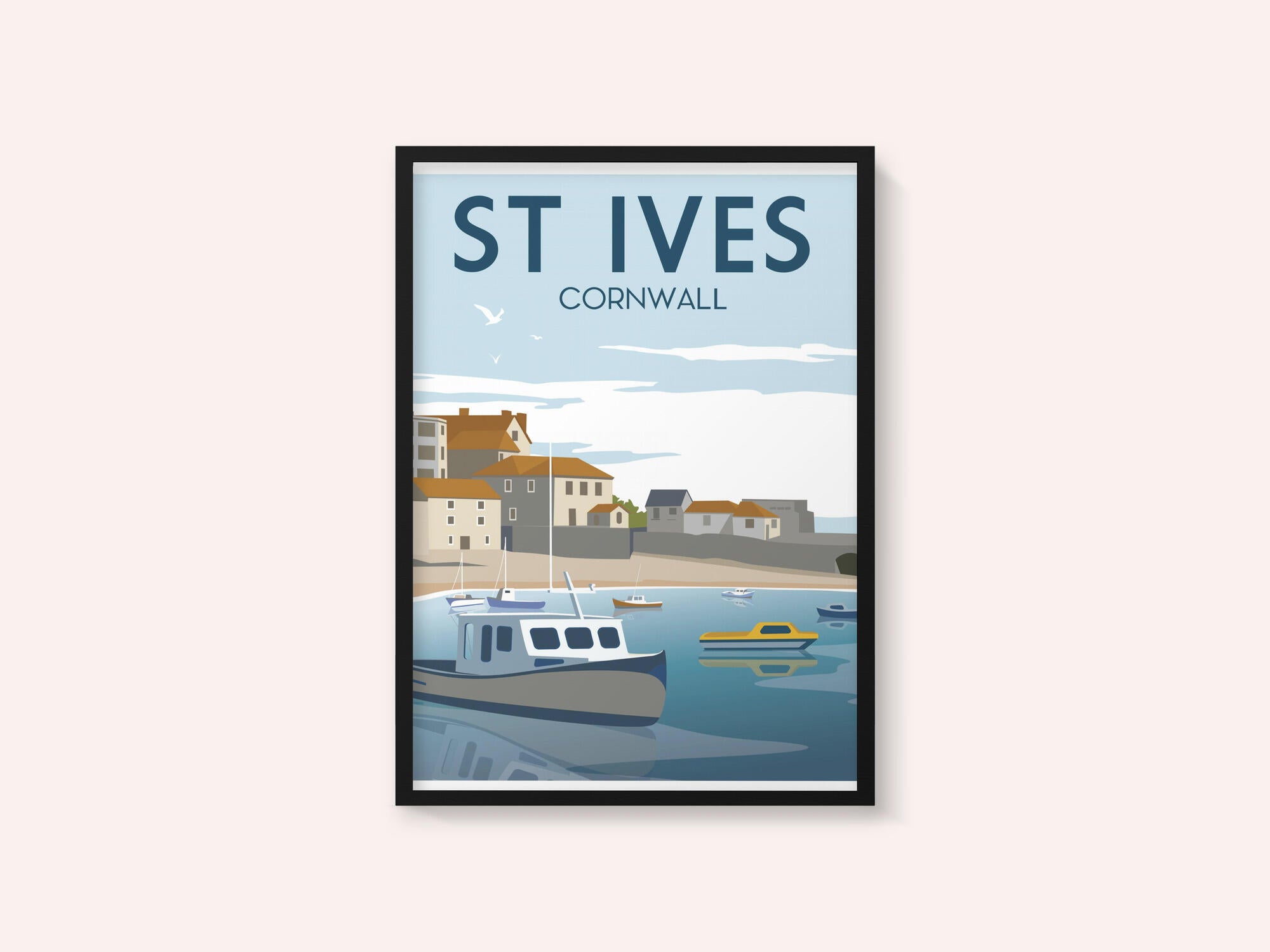 St Ives Travel Print