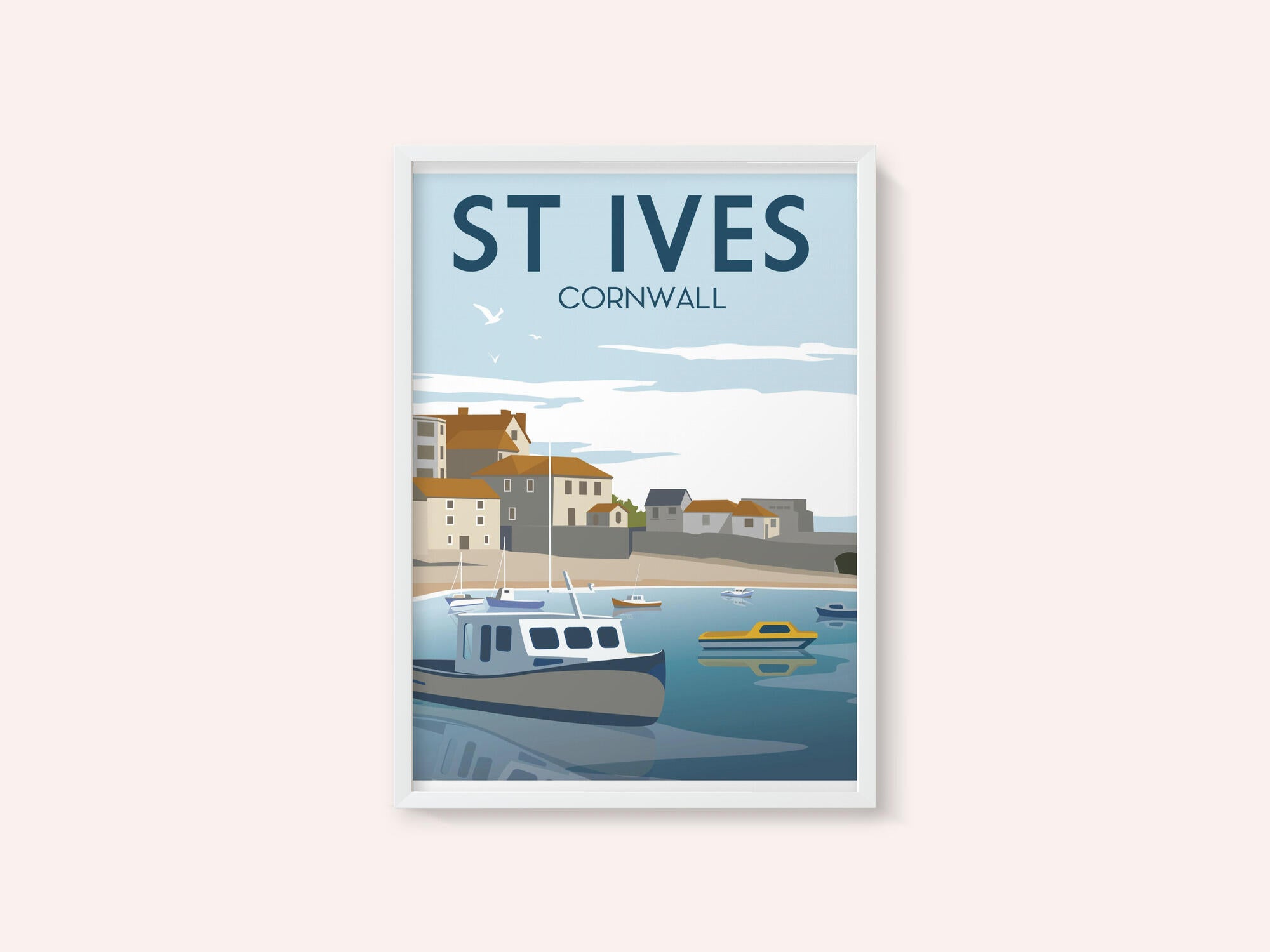 St Ives Travel Print