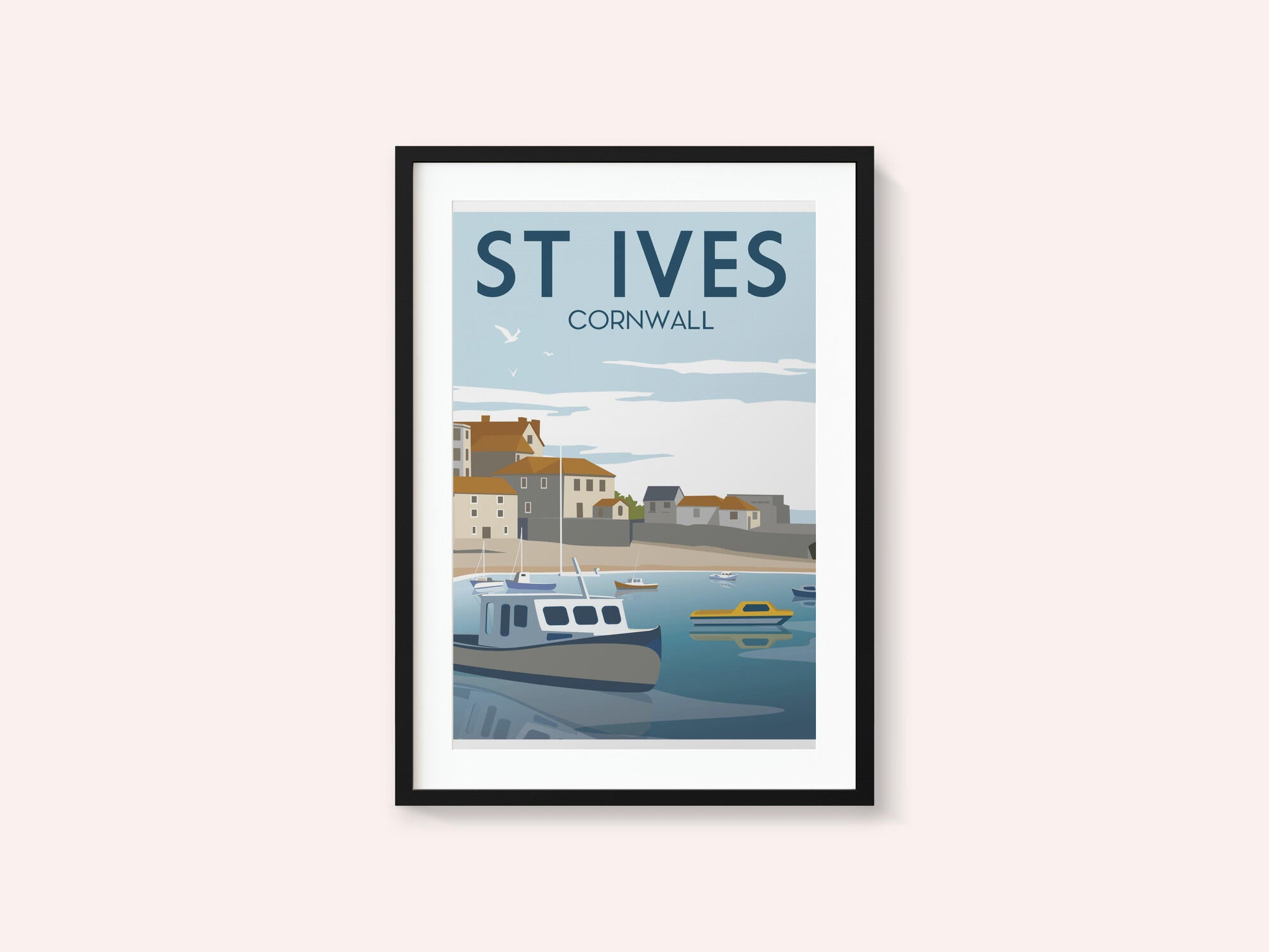 St Ives Travel Print