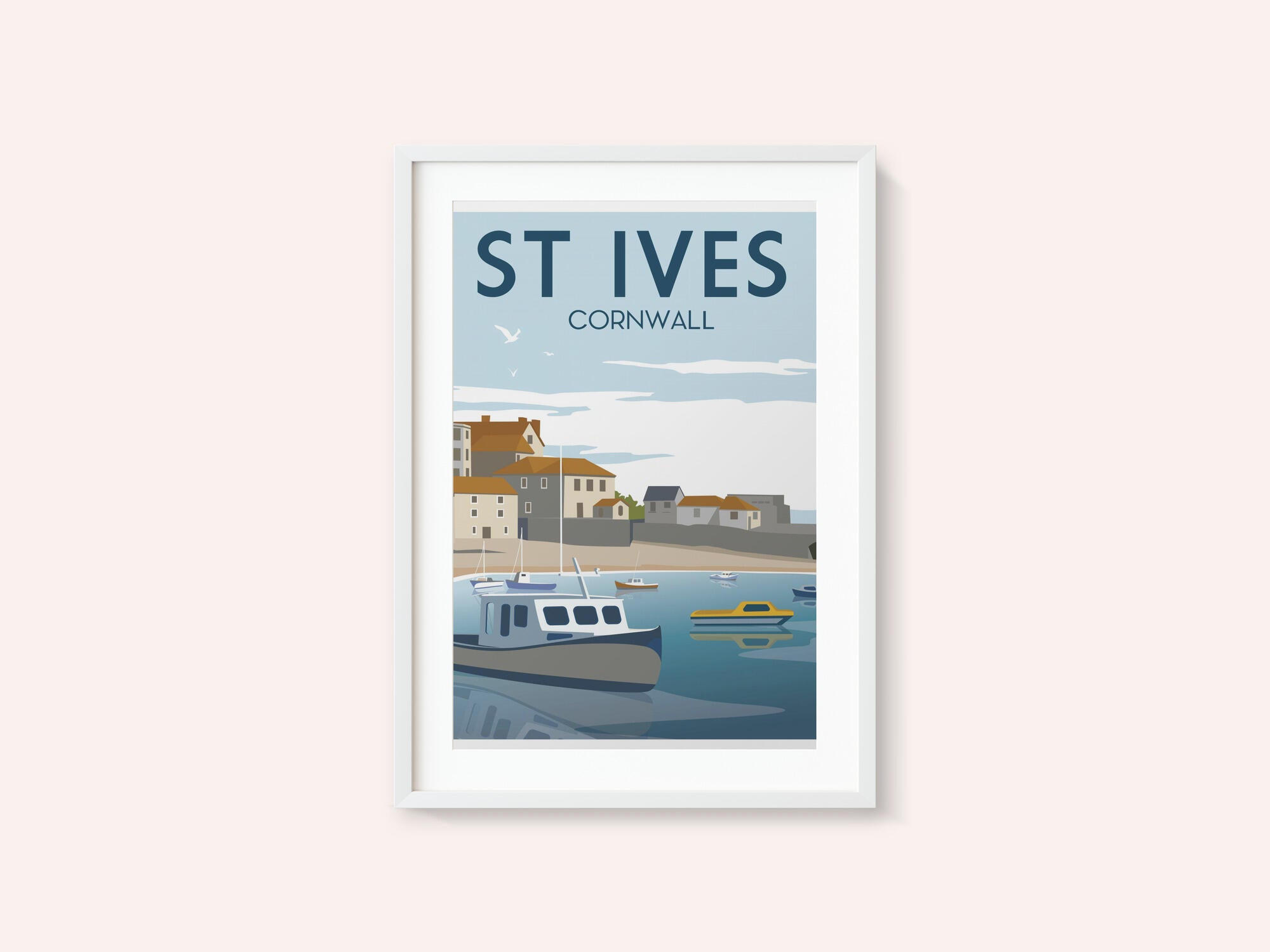 St Ives Travel Print
