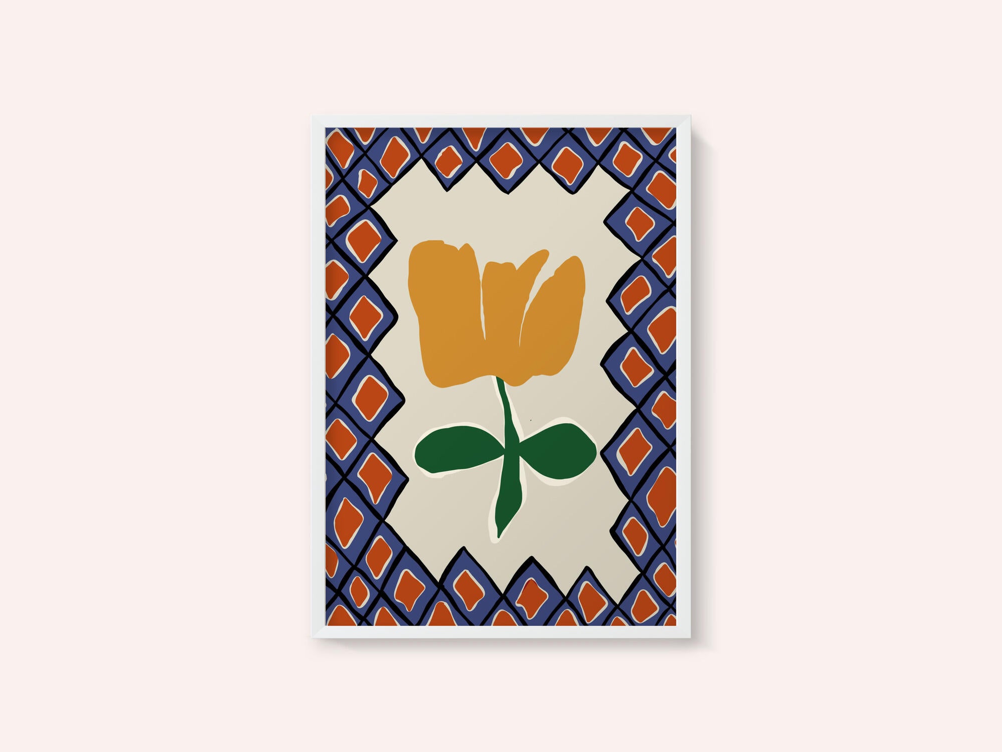 Petal plaid playtime II