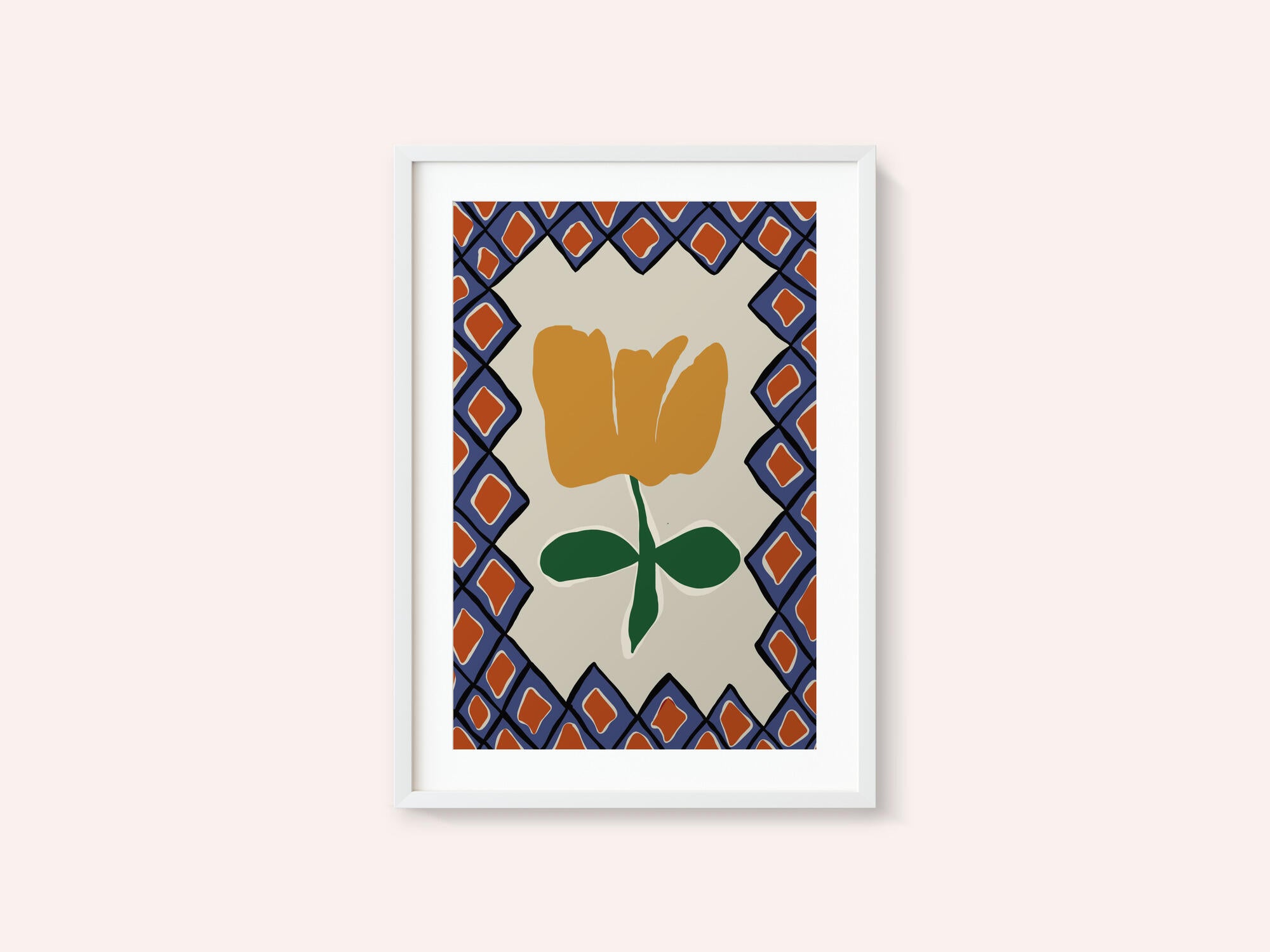 Petal plaid playtime II